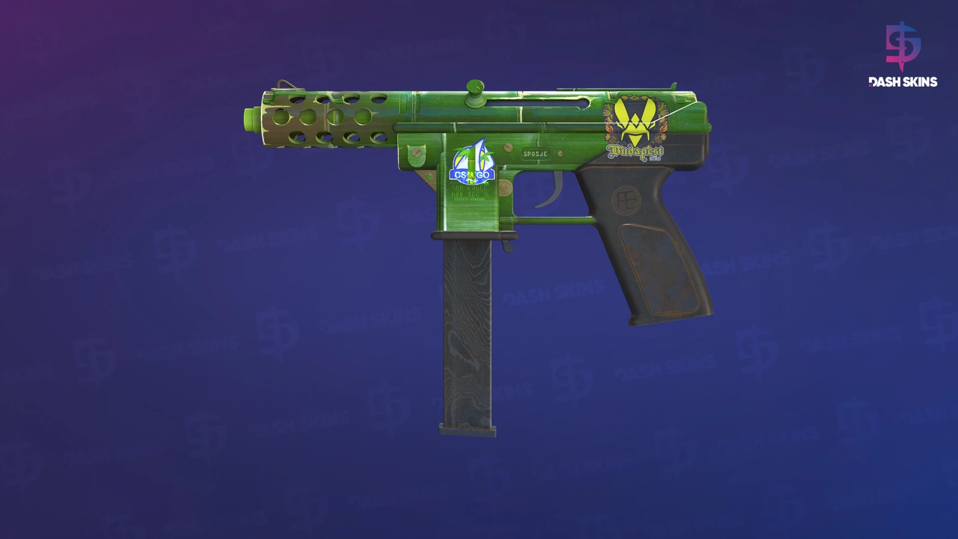 Tec-9 | Bamboozle (Minimal Wear) Screenshot Playside