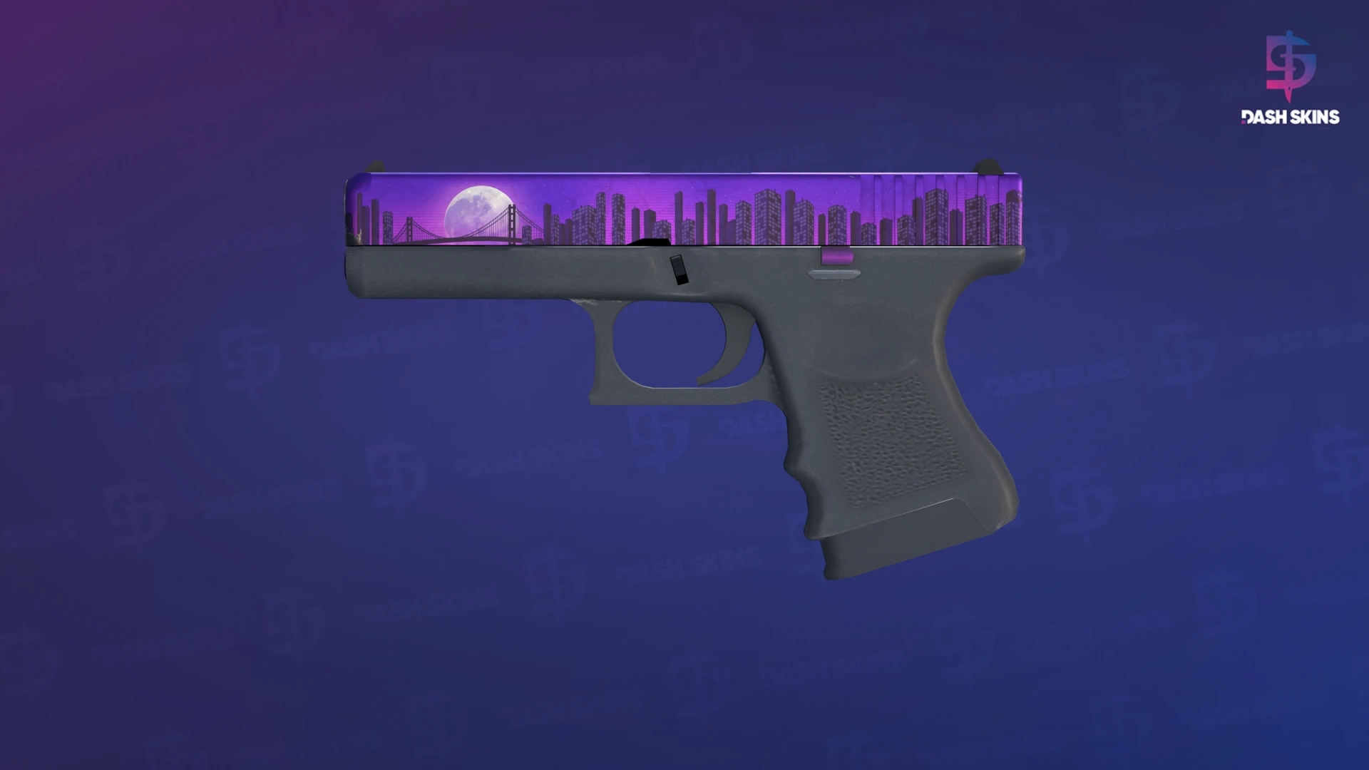 Glock-18 | Moonrise (Minimal Wear) Screenshot Playside