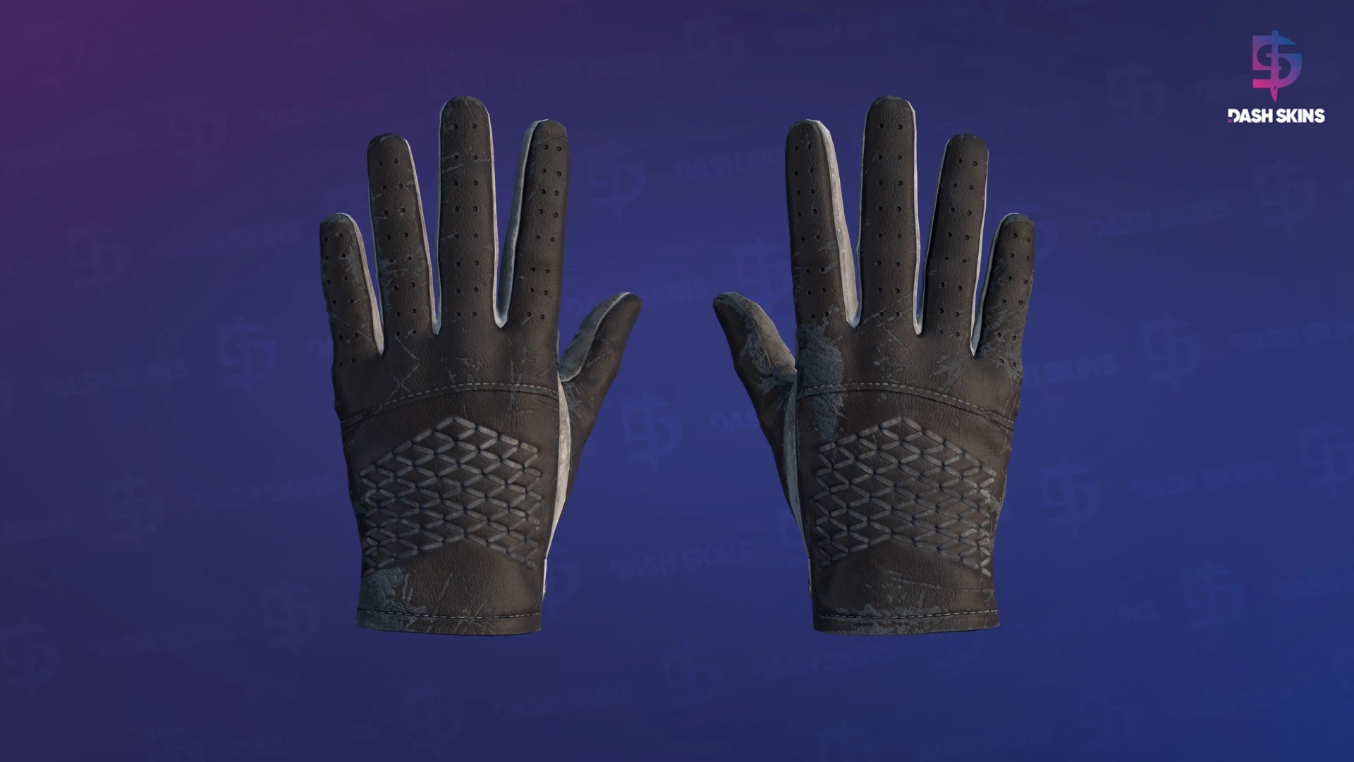 ★ Driver Gloves | Black Tie (Battle-Scarred) Screenshot Playside