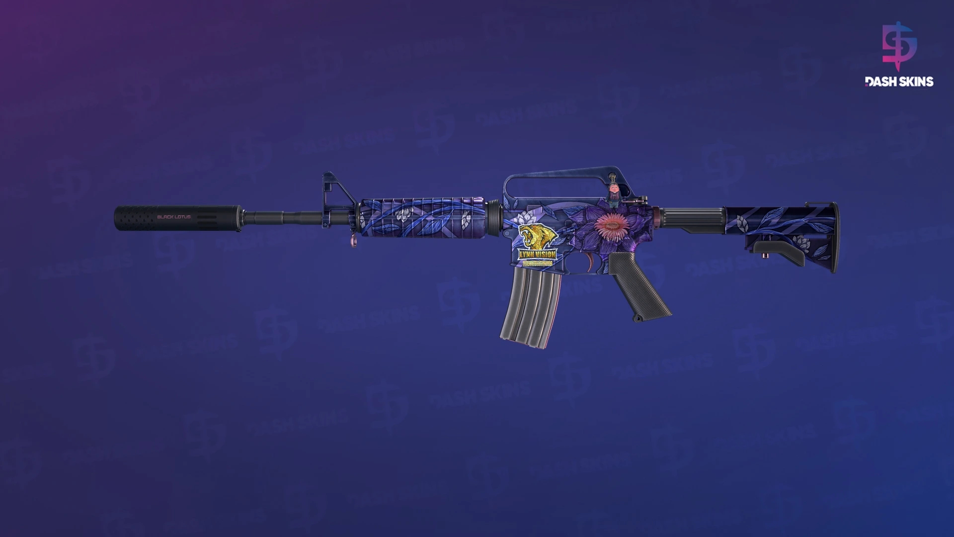 M4A1-S | Black Lotus (Field-Tested) Screenshot Playside