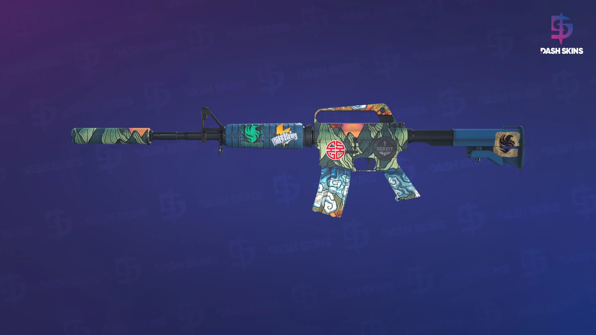 M4A1-S | Solitude (Minimal Wear) Screenshot Playside