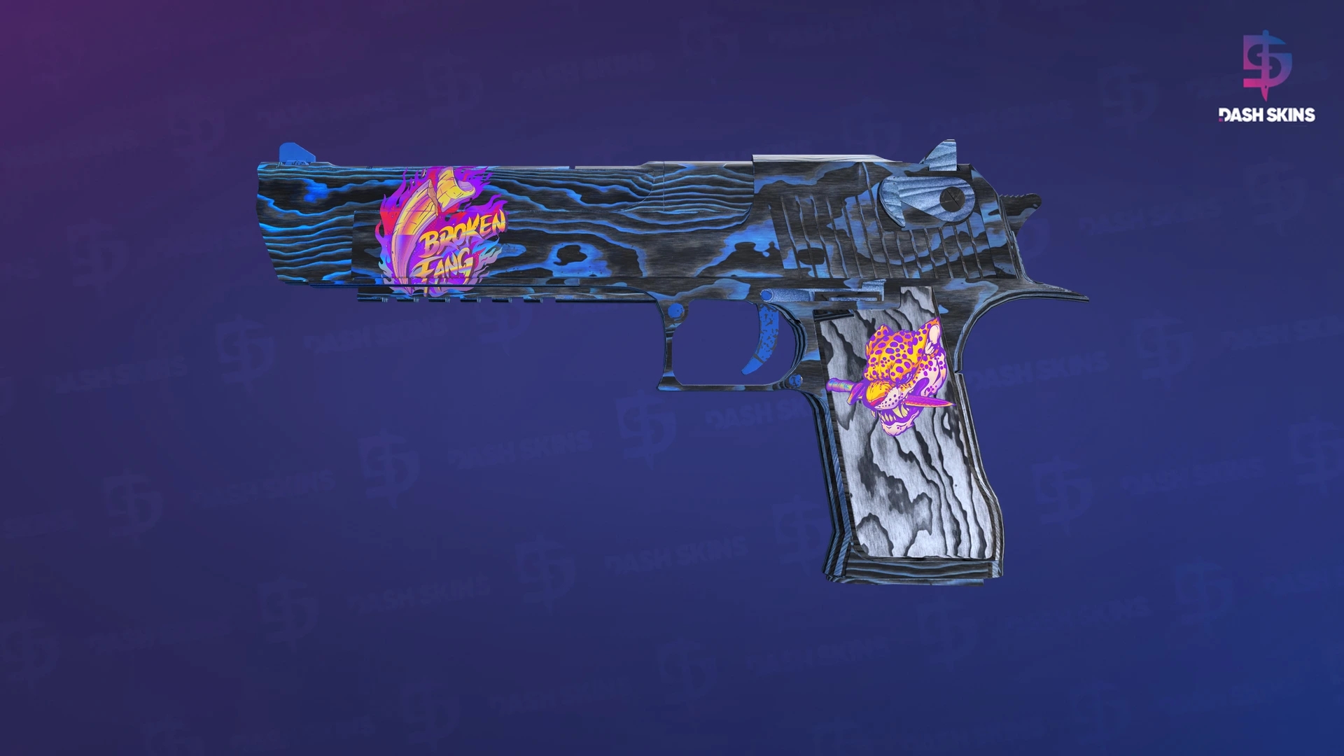 Desert Eagle | Blue Ply (Minimal Wear) Screenshot Playside