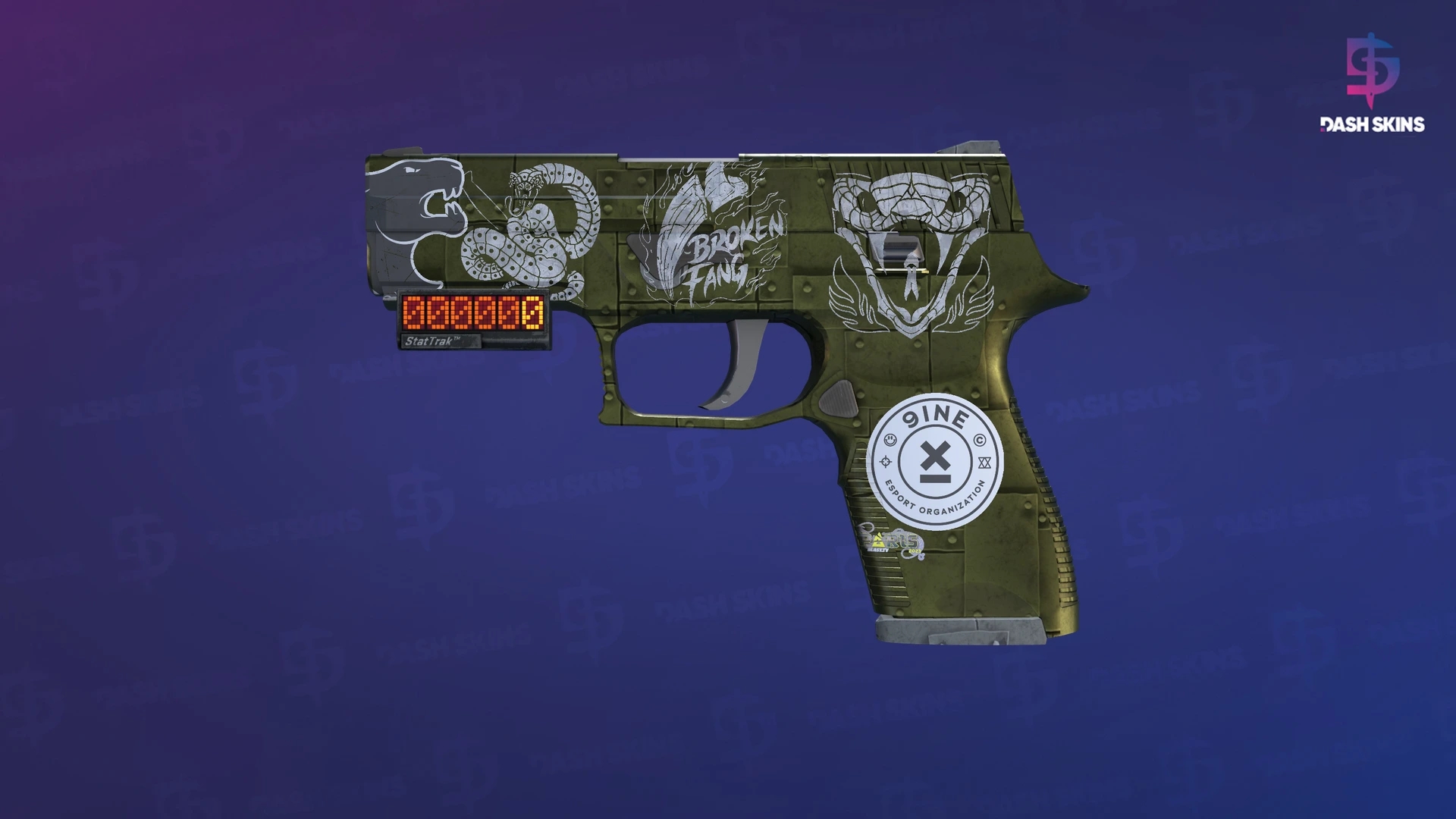 StatTrak™ P250 | Iron Clad (Field-Tested) Screenshot Playside