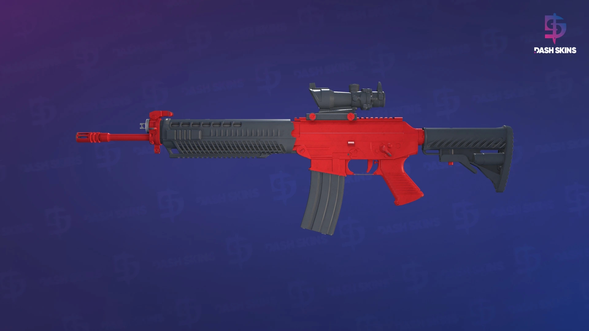 SG 553 | Candy Apple (Field-Tested) Screenshot Playside