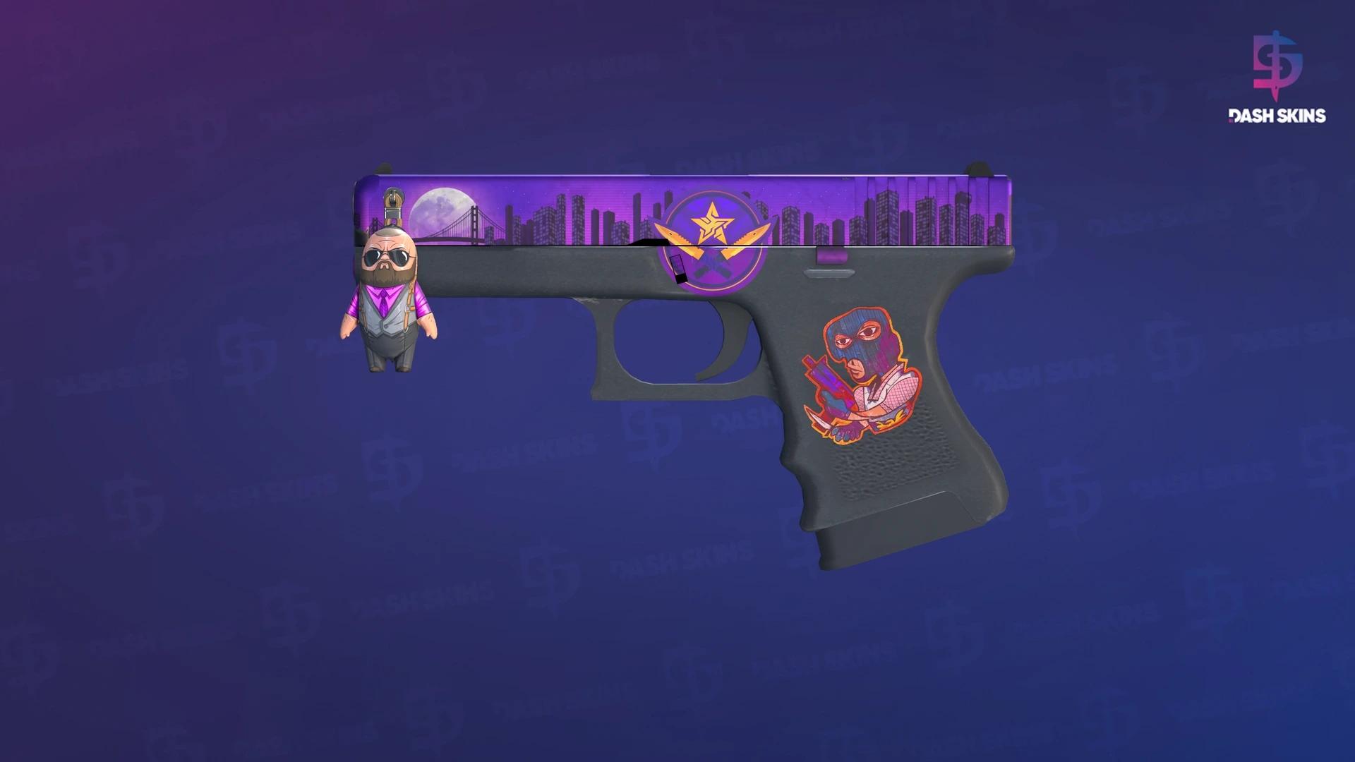 Glock-18 | Moonrise (Minimal Wear) Screenshot Playside