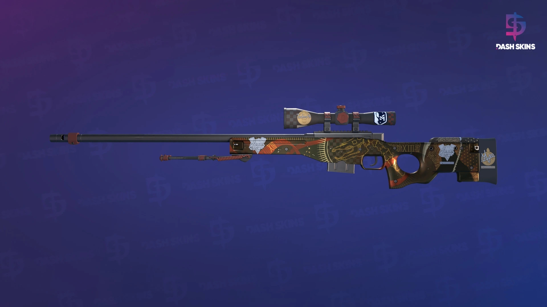 AWP | Mortis (Minimal Wear) Screenshot Playside