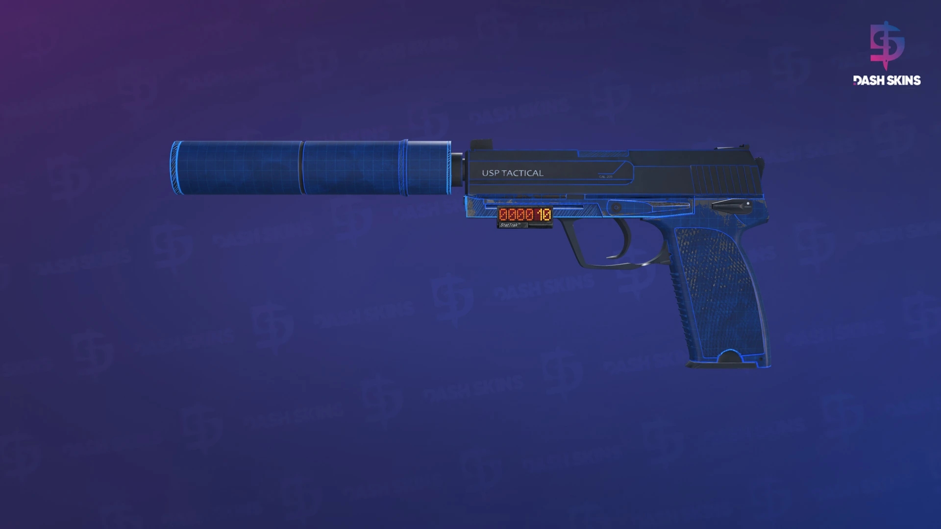 StatTrak™ USP-S | Blueprint (Field-Tested) Screenshot Playside