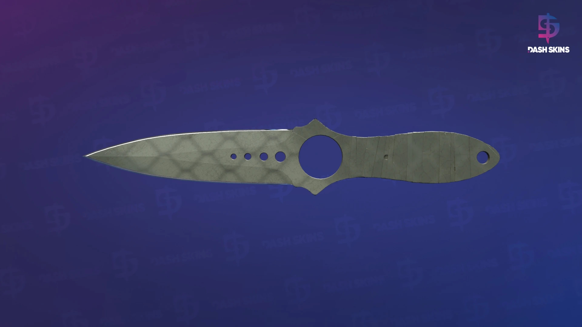 ★ Skeleton Knife | Safari Mesh (Well-Worn) Screenshot Playside