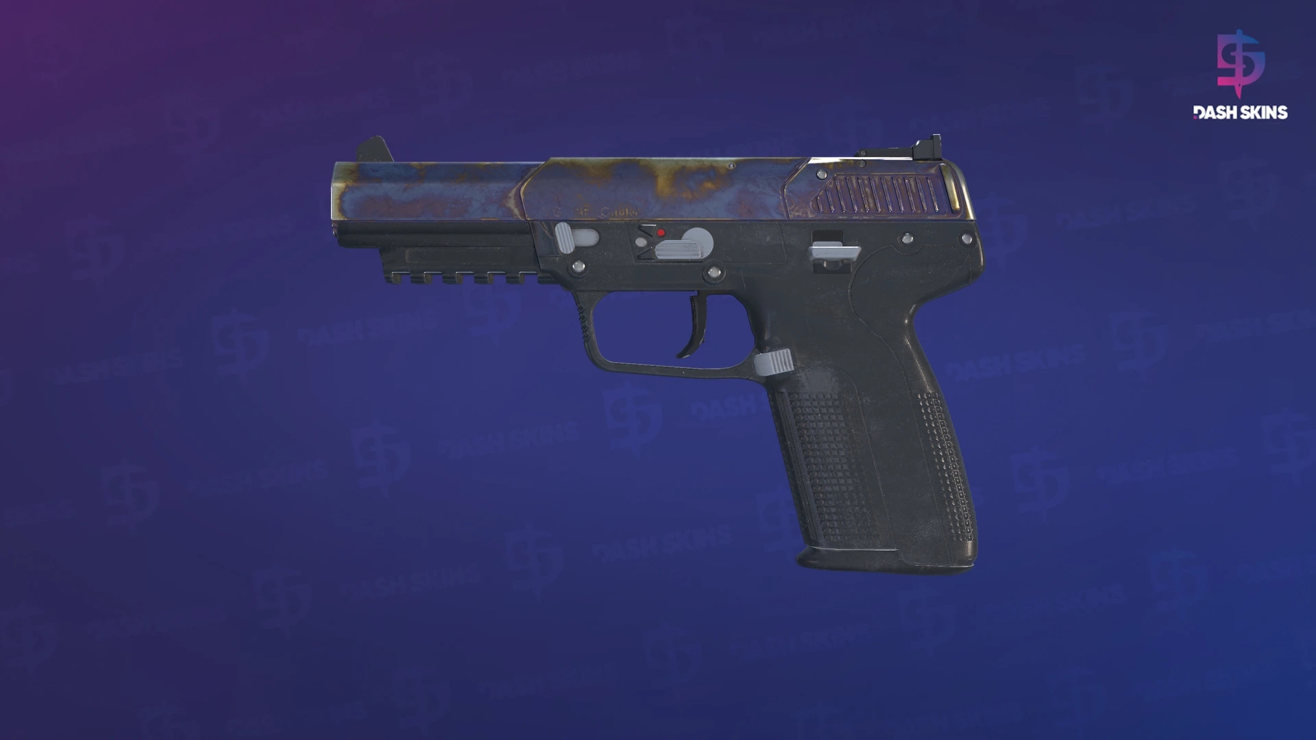 Five-SeveN | Heat Treated (Field-Tested) Screenshot Playside