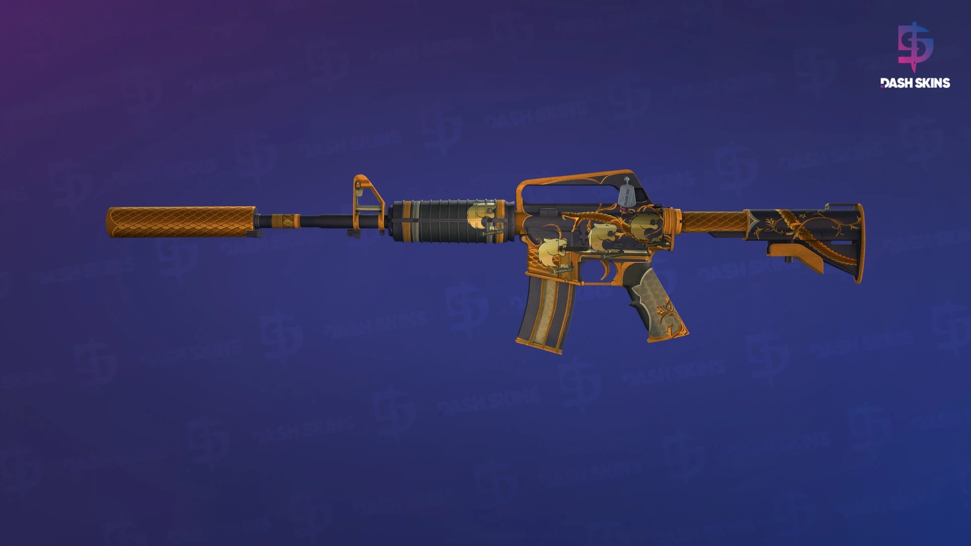 M4A1-S | Golden Coil (Field-Tested) Screenshot Playside