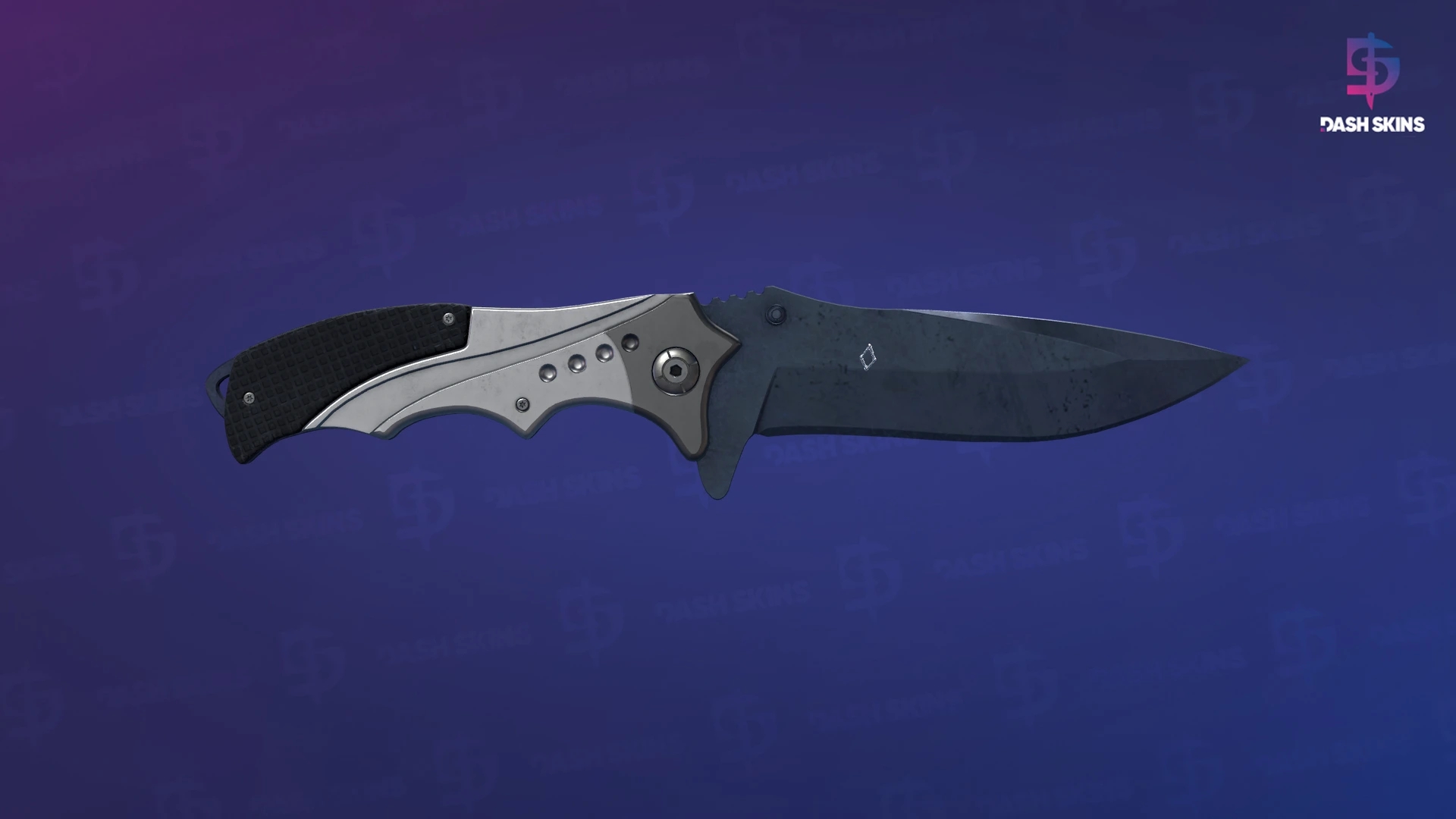 ★ StatTrak™ Nomad Knife | Blue Steel (Battle-Scarred) Screenshot Playside