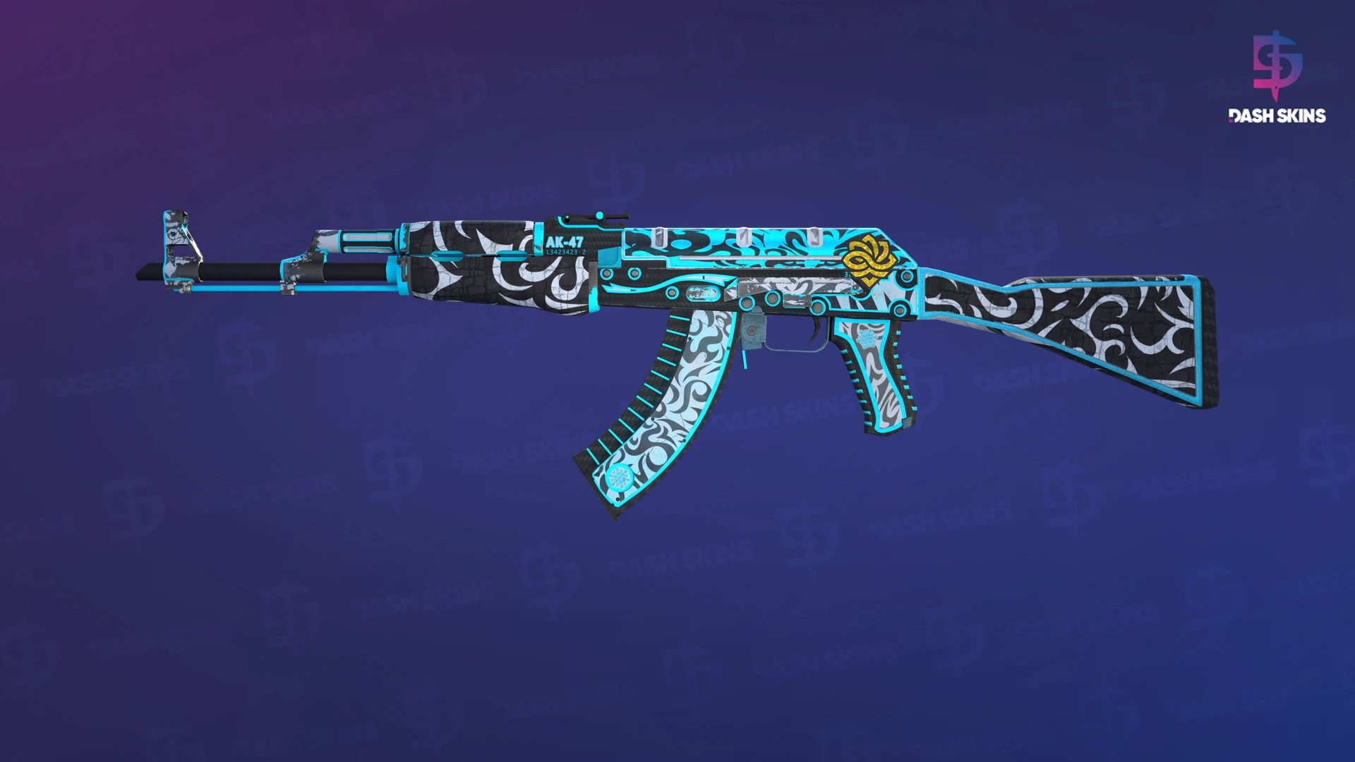 AK-47 | Frontside Misty (Field-Tested) Screenshot Playside