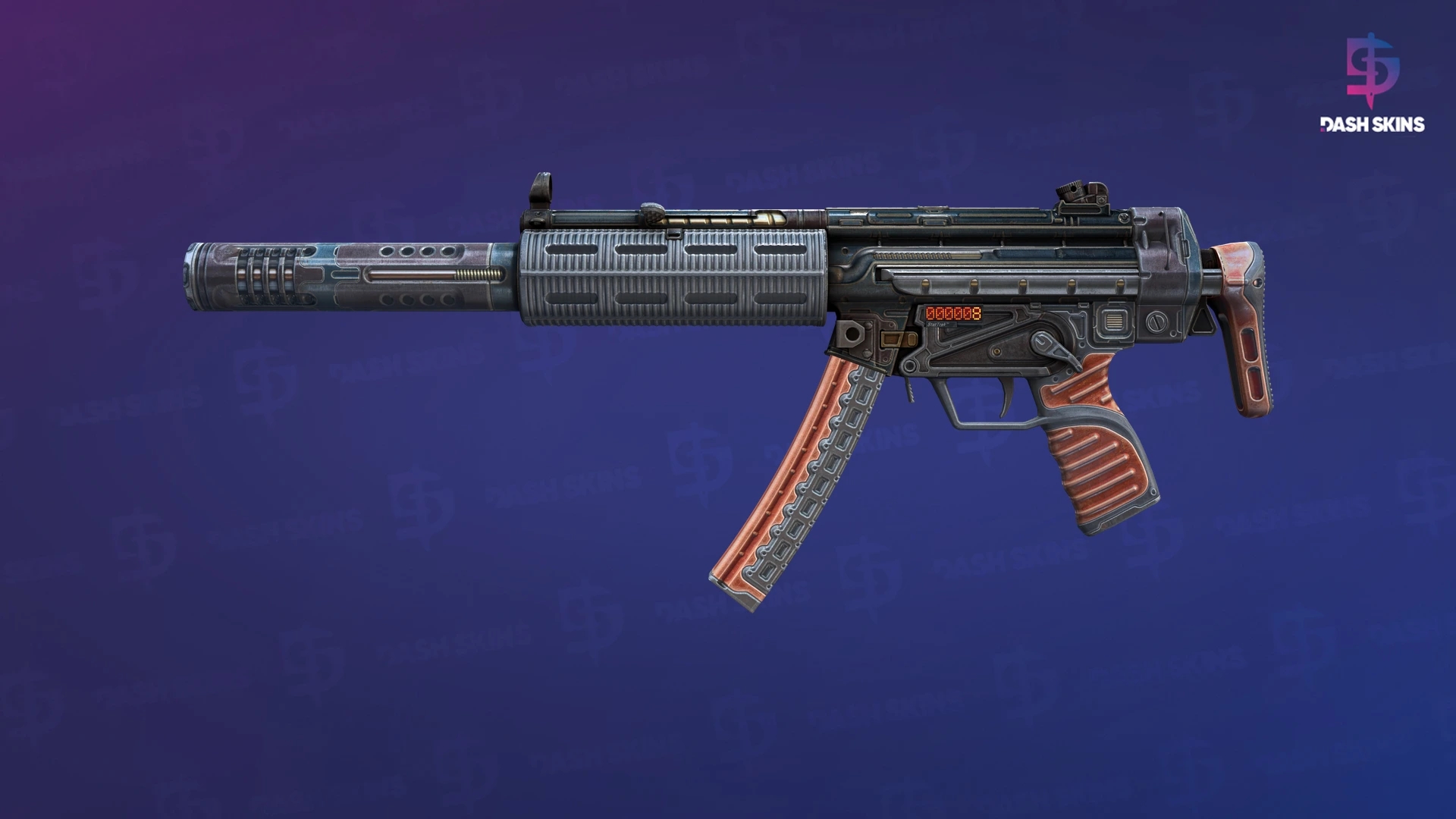 StatTrak™ MP5-SD | Gauss (Field-Tested) Screenshot Playside