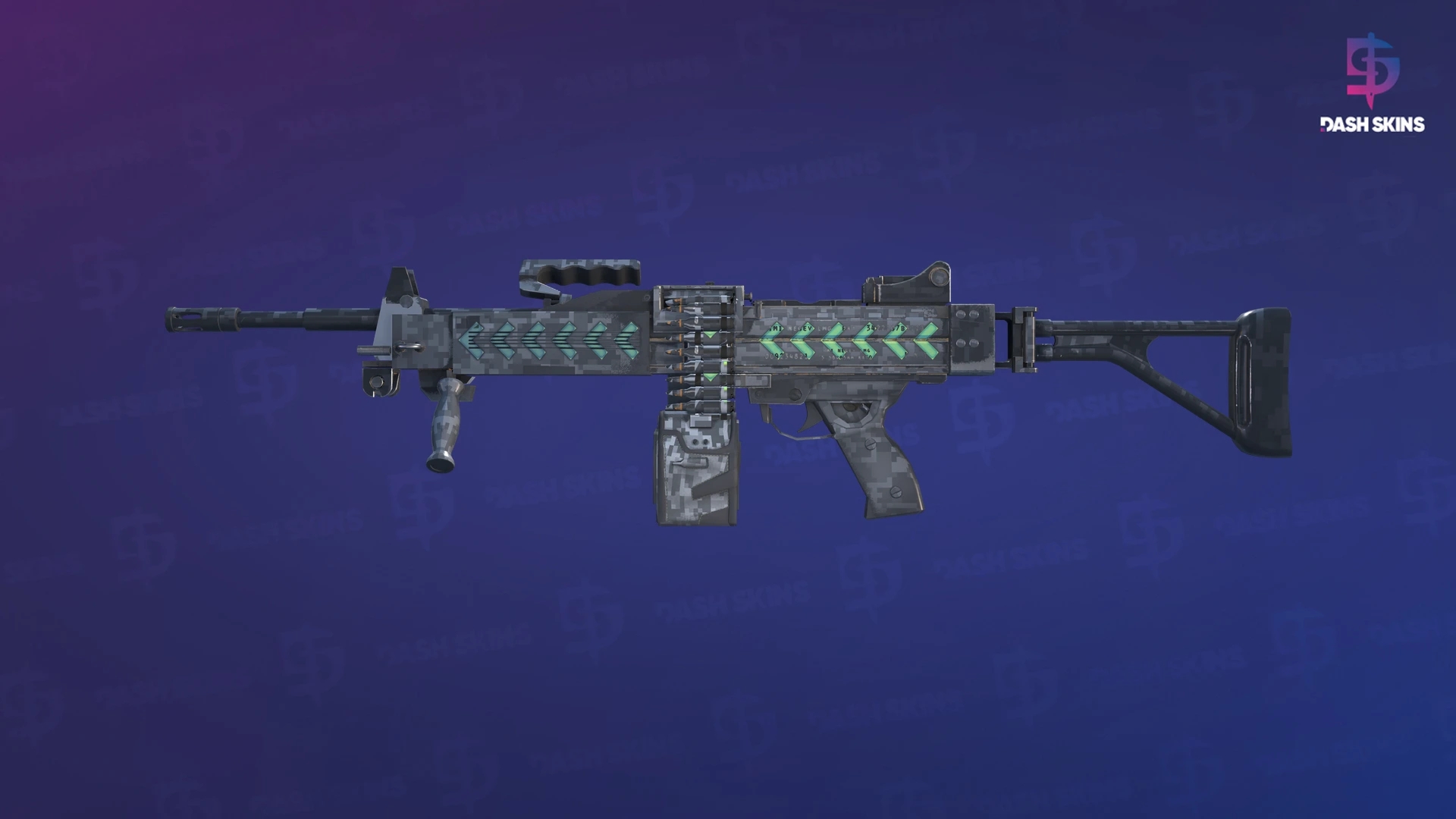 Negev | Ultralight (Factory New) Screenshot Playside