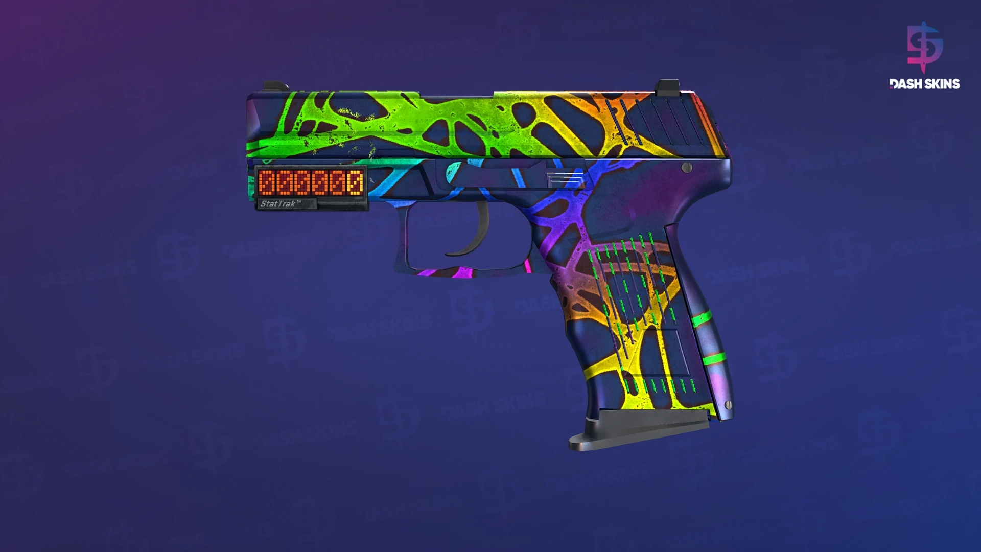 StatTrak™ P2000 | Acid Etched (Minimal Wear) Screenshot Playside