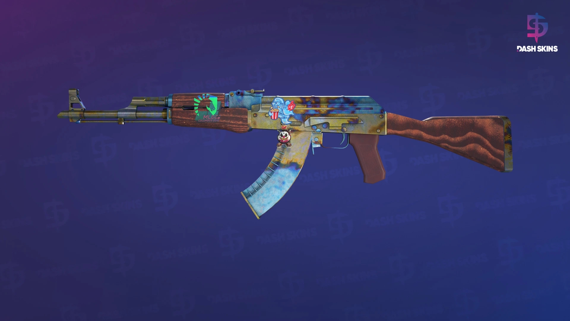 AK-47 | Case Hardened (Field-Tested) Screenshot Playside