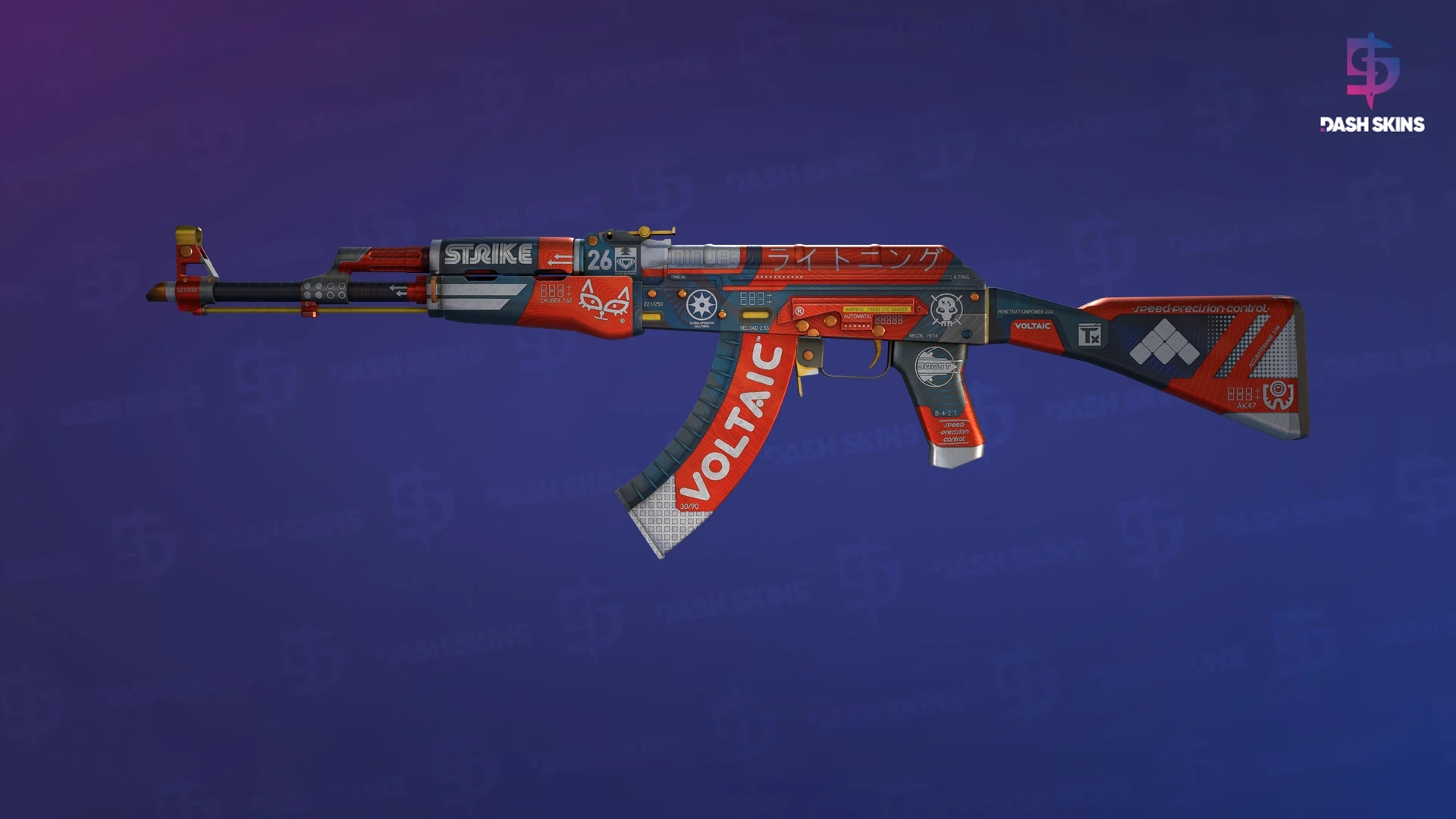 AK-47 | Bloodsport (Field-Tested) Screenshot Playside