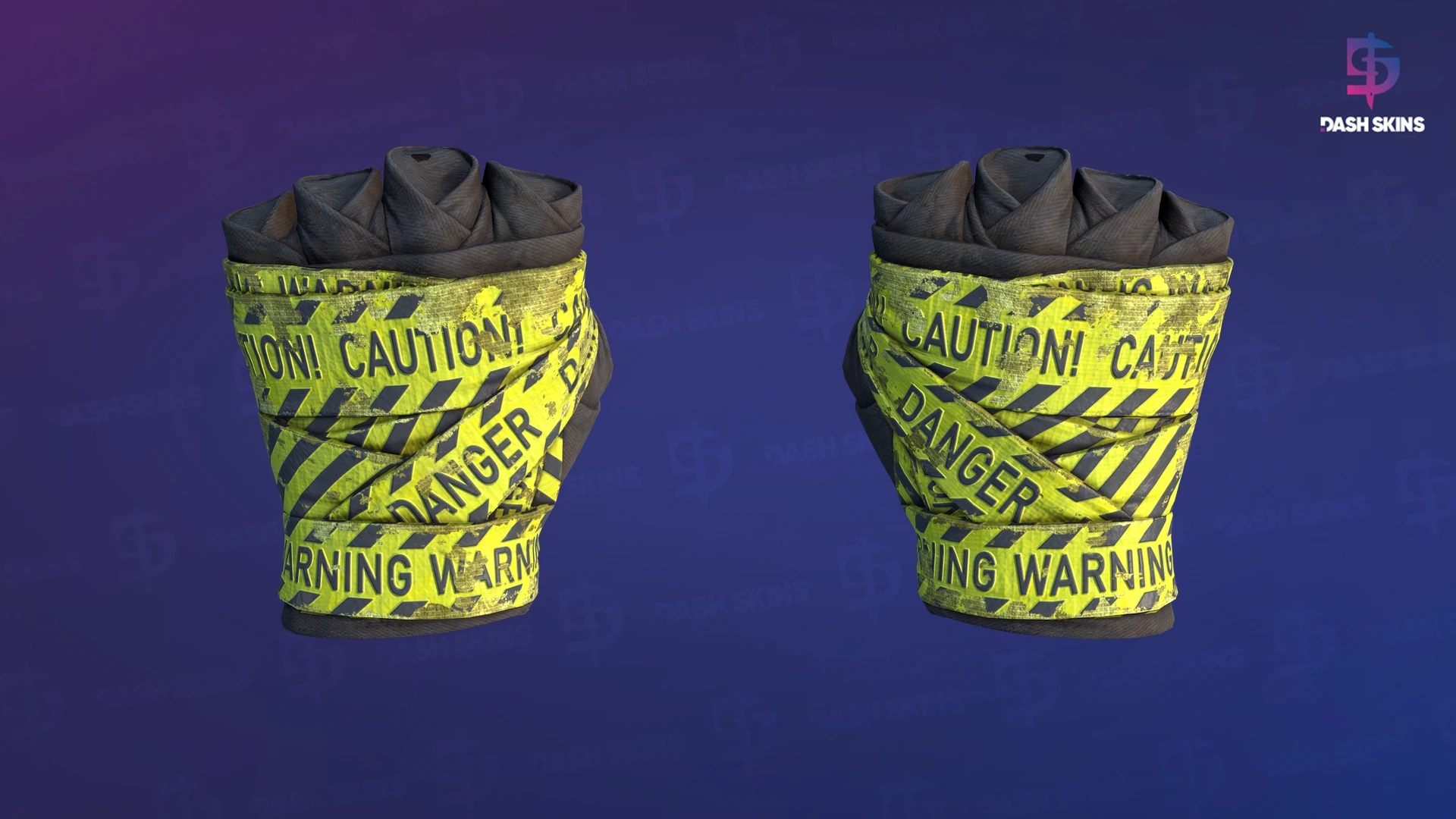★ Hand Wraps | CAUTION! (Battle-Scarred) Screenshot Playside
