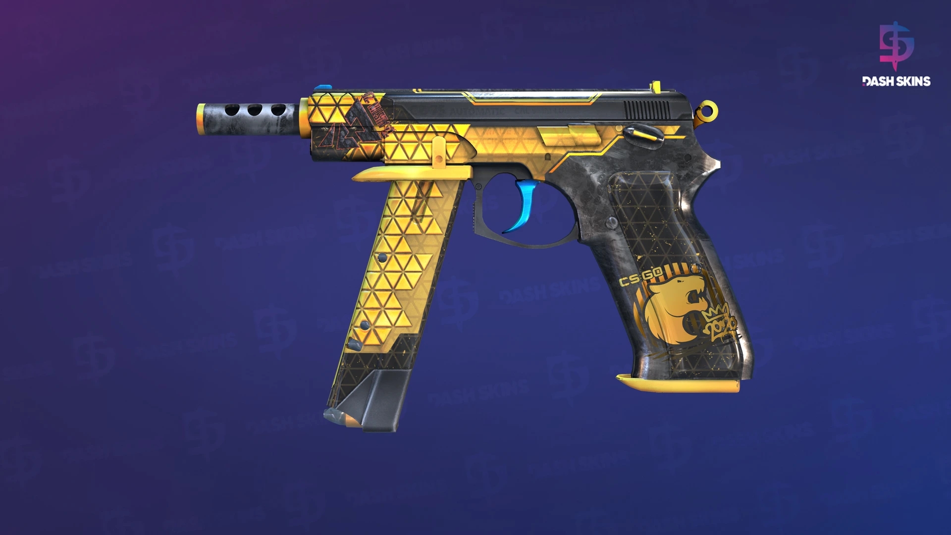 CZ75-Auto | Syndicate (Factory New) Screenshot Playside