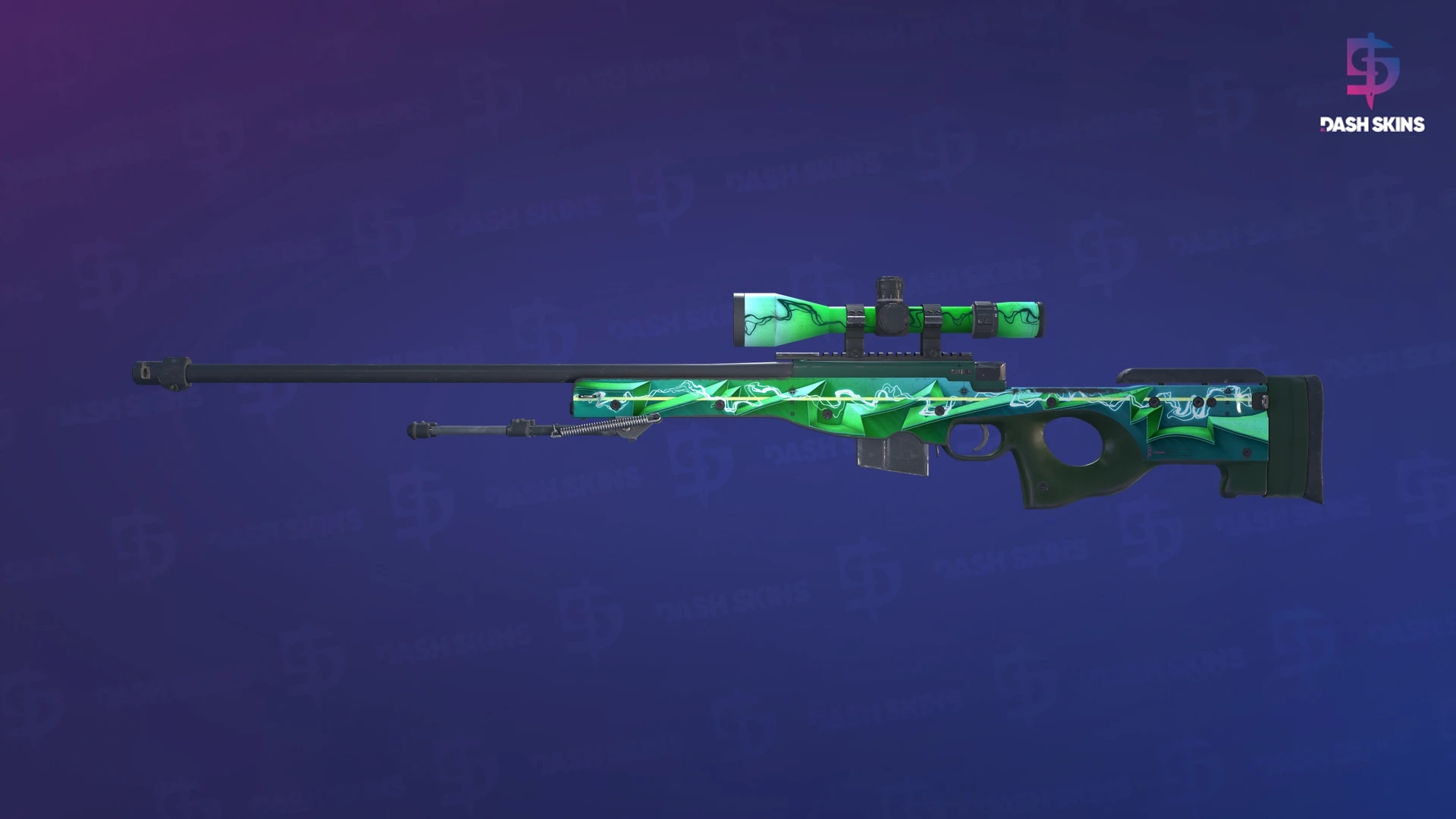 AWP | Green Energy (Field-Tested) Screenshot Playside
