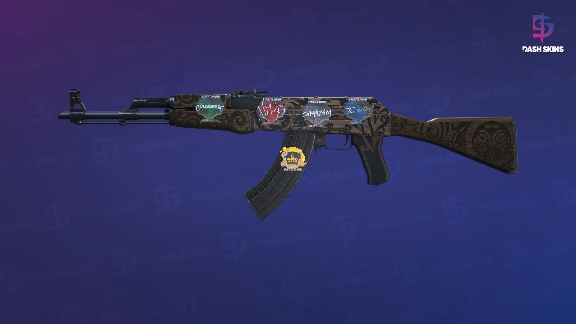AK-47 | Uncharted (Field-Tested) Screenshot Playside