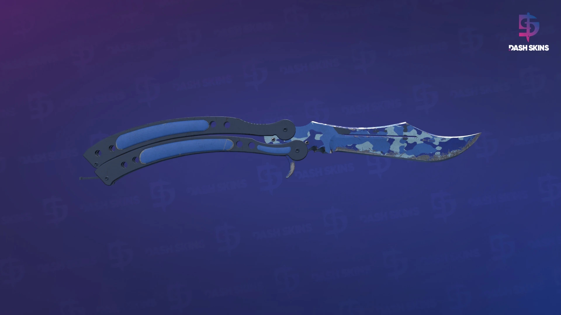 ★ Butterfly Knife | Bright Water (Field-Tested) Screenshot Playside