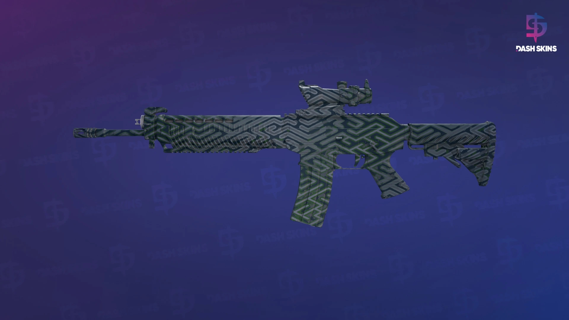 SG 553 | Barricade (Factory New) Screenshot Playside