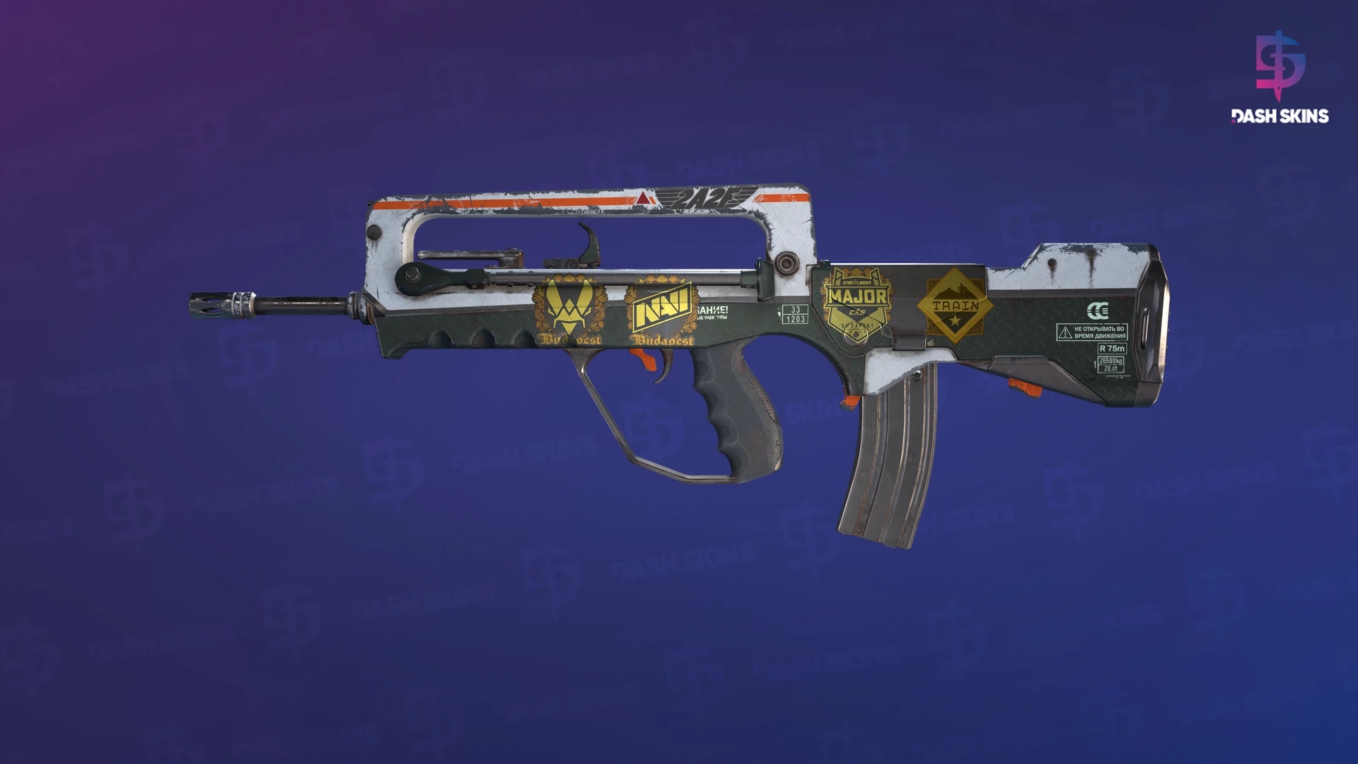 Souvenir FAMAS | 2A2F (Field-Tested) Screenshot Playside