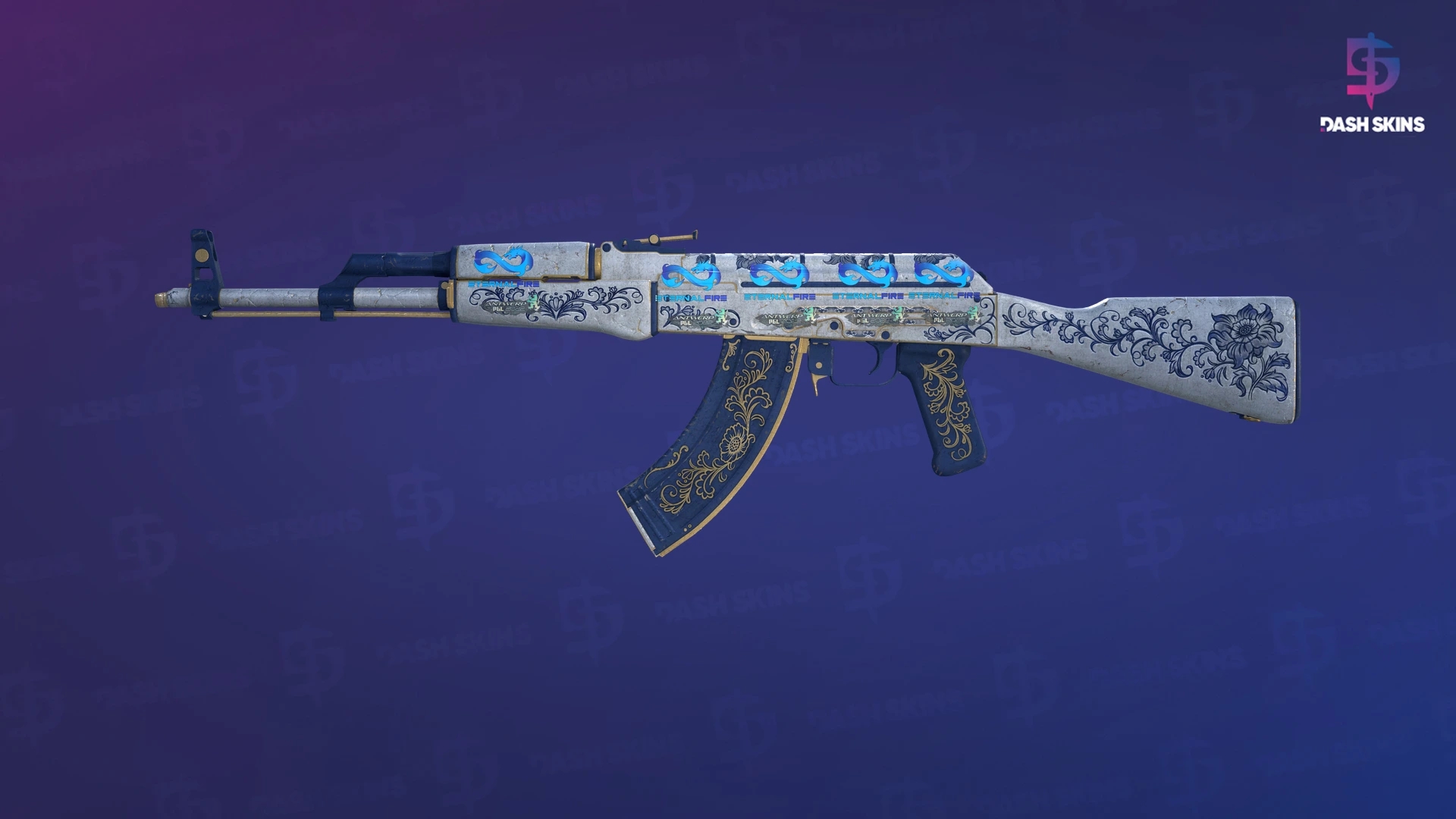 AK-47 | Inheritance (Battle-Scarred) Screenshot Playside