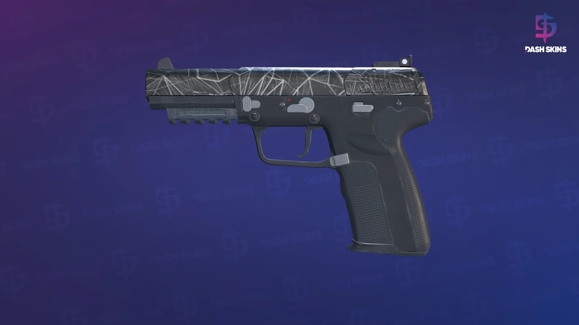 Five-SeveN | Silver Quartz (Minimal Wear) Screenshot Playside