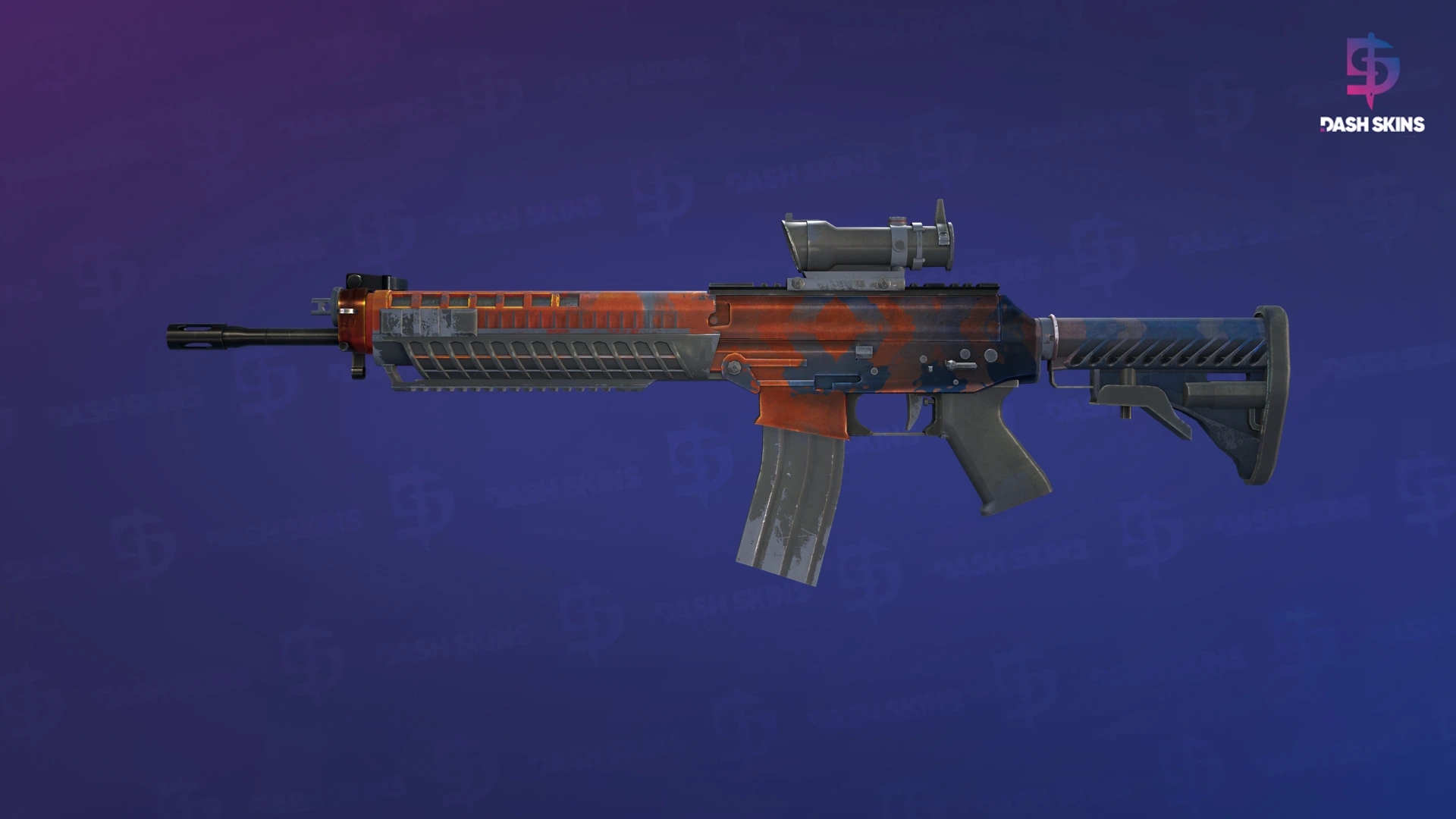 SG 553 | Danger Close (Field-Tested) Screenshot Playside