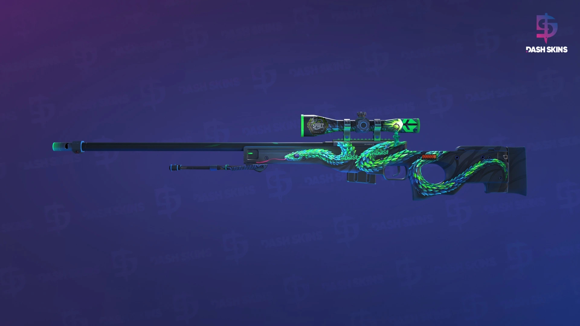 StatTrak™ AWP | Atheris (Minimal Wear) Screenshot Playside