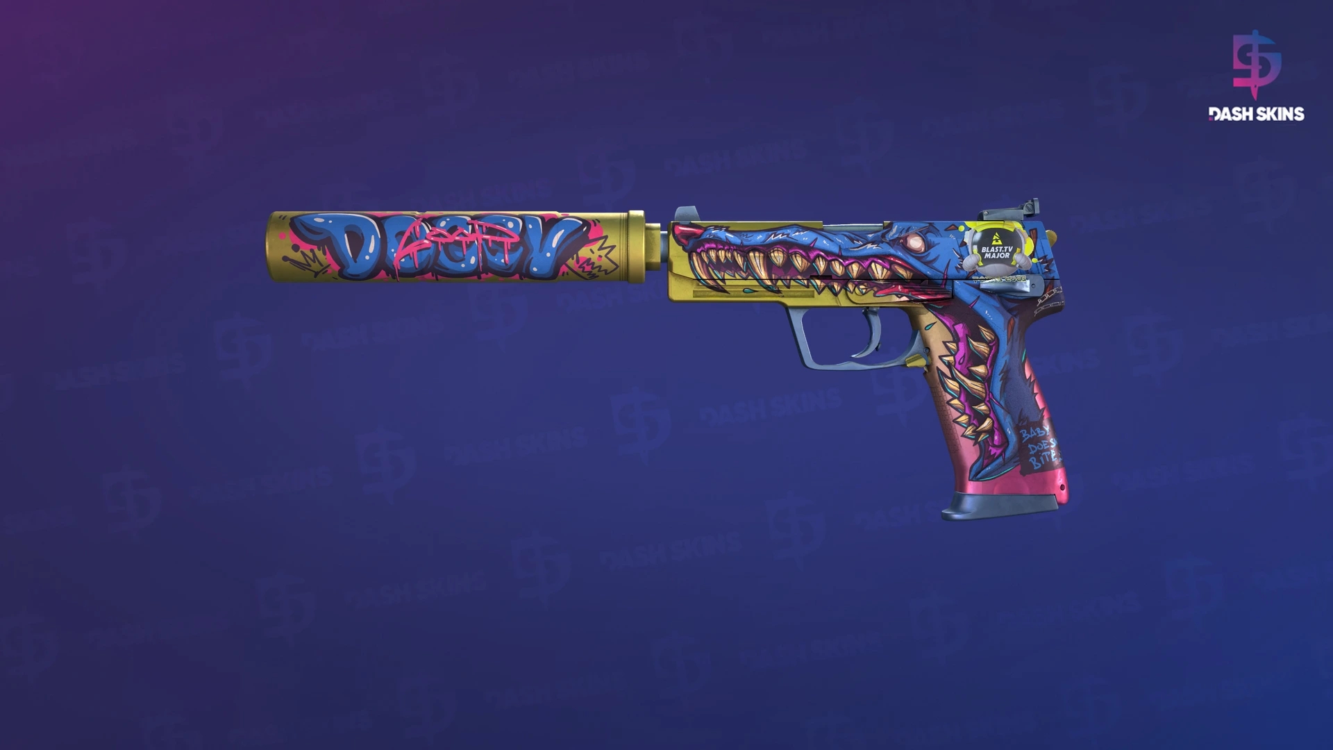 USP-S | Jawbreaker (Minimal Wear) Screenshot Playside