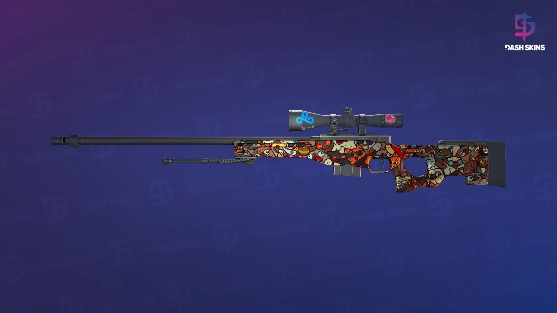 StatTrak™ AWP | PAW (Factory New) Screenshot Playside