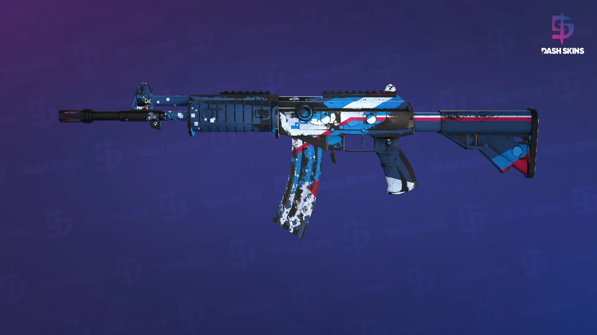 Galil AR | Rocket Pop (Well-Worn) Screenshot Playside
