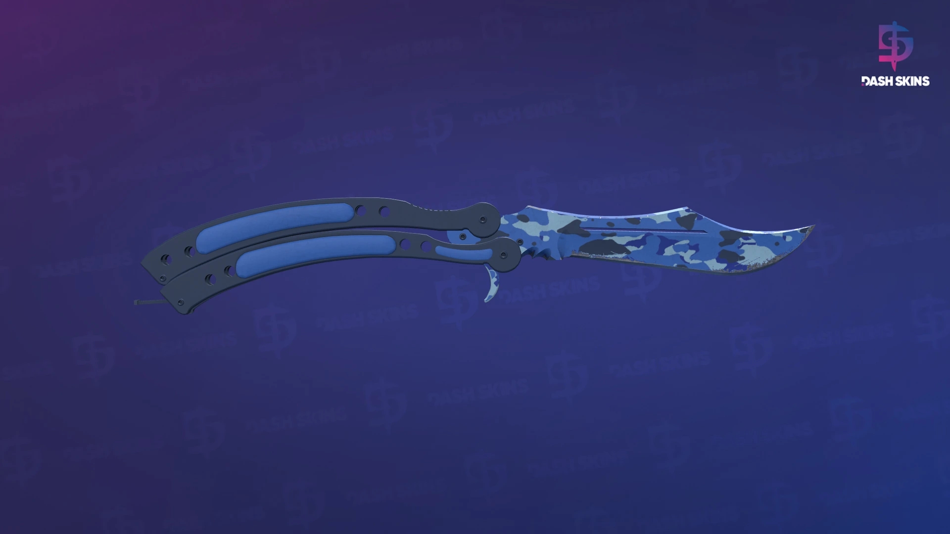 ★ Butterfly Knife | Bright Water (Field-Tested) Screenshot Playside
