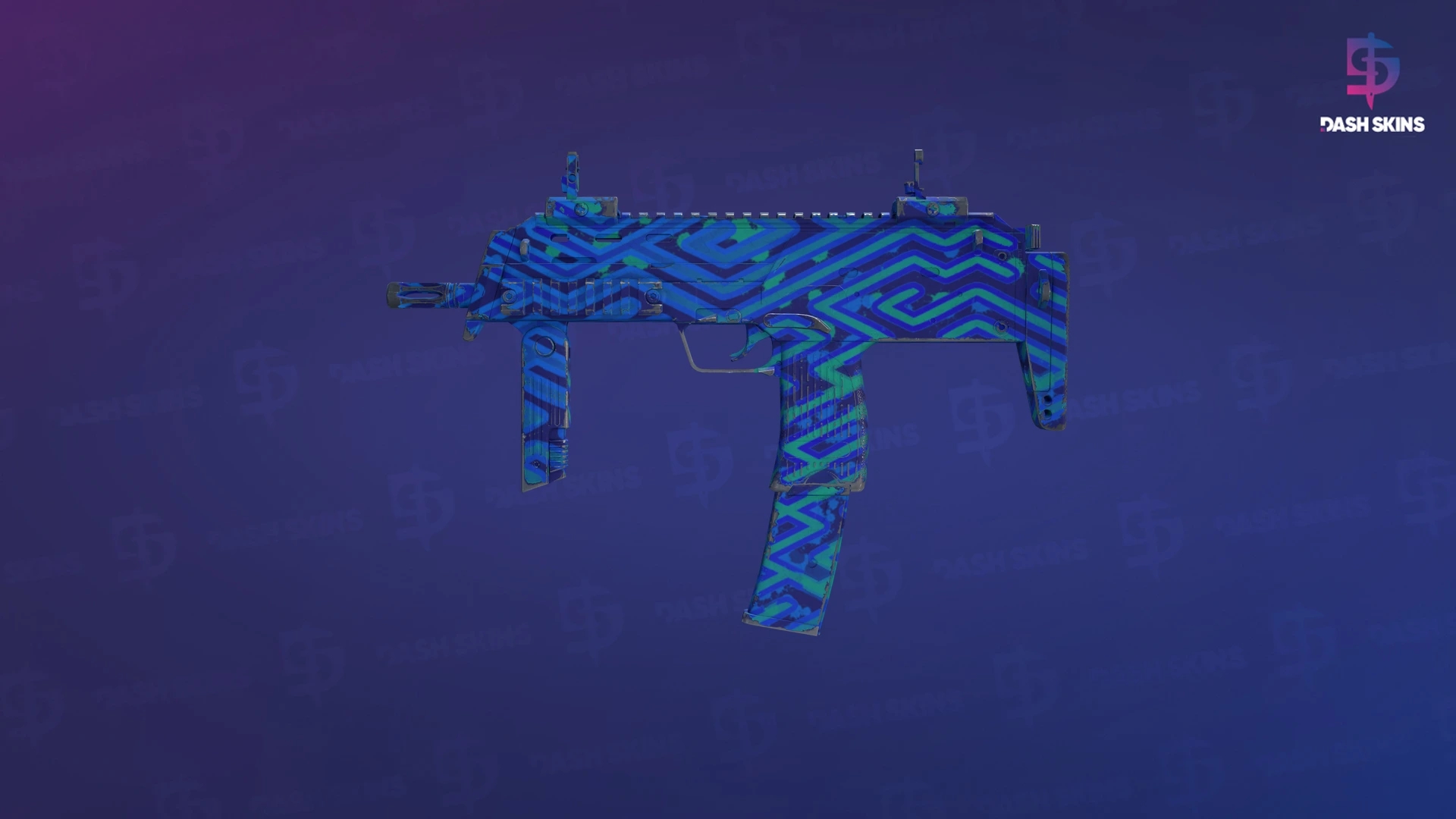 MP7 | Asterion (Minimal Wear) Screenshot Playside