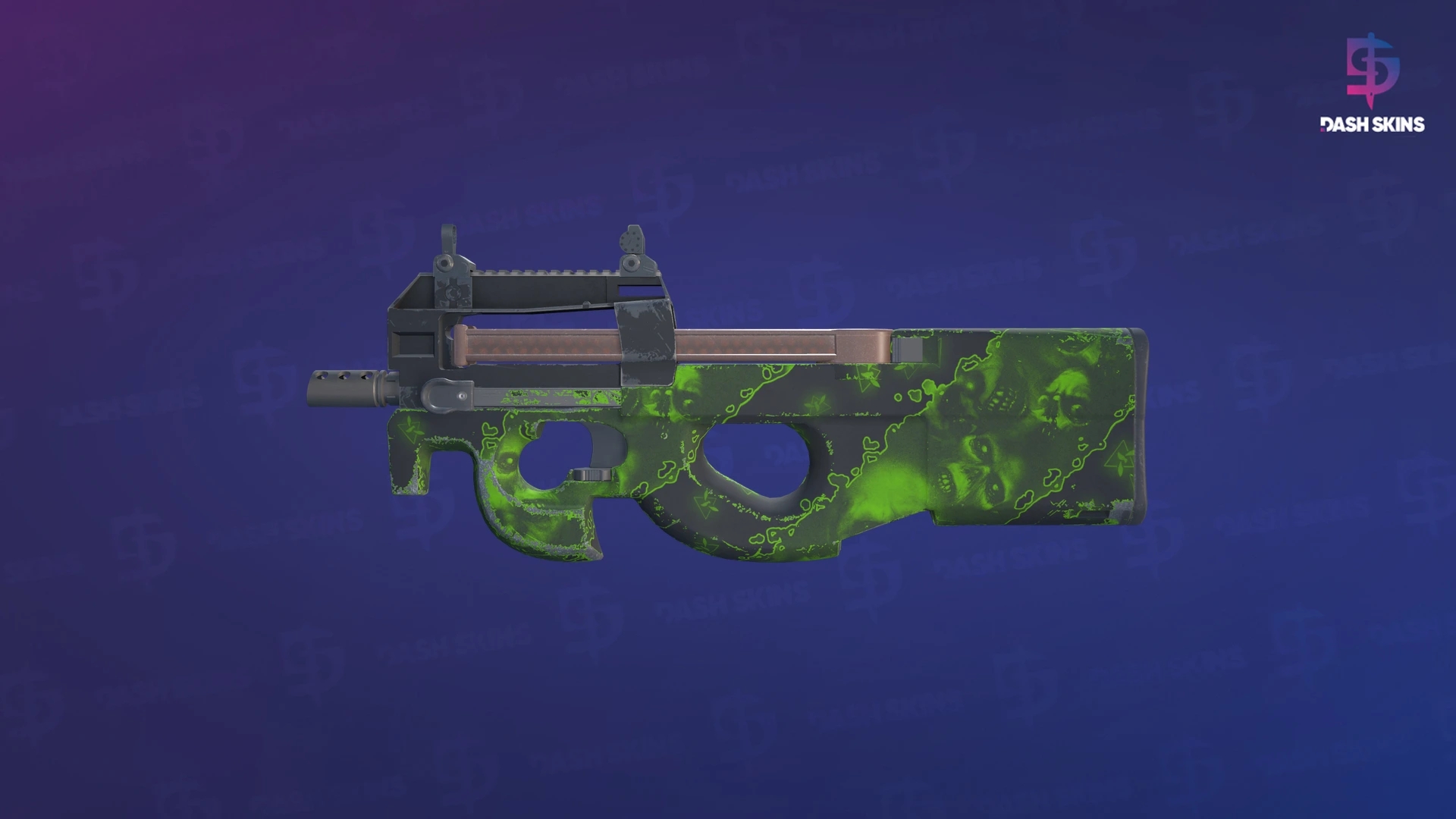 P90 | Virus (Minimal Wear) Screenshot Playside