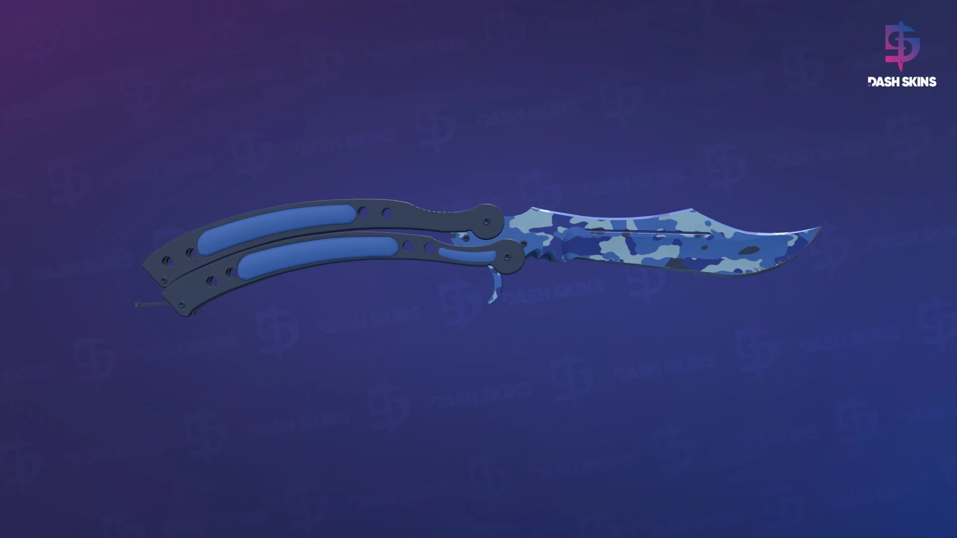 ★ Butterfly Knife | Bright Water (Minimal Wear) Screenshot Playside