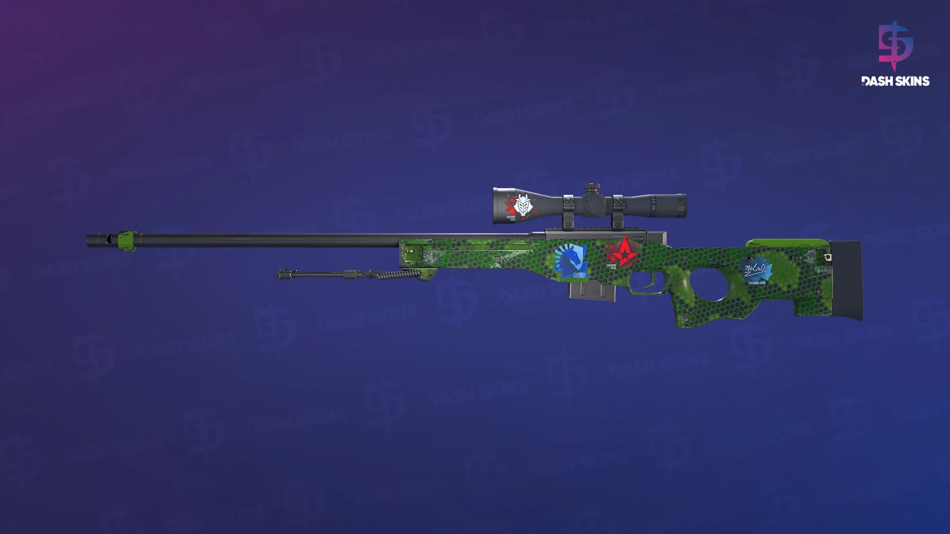 AWP | Pit Viper (Minimal Wear) Screenshot Playside