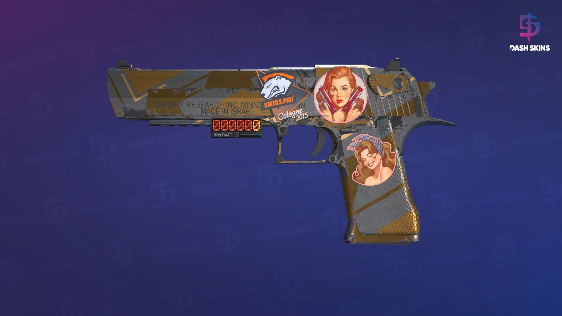 StatTrak™ Desert Eagle | Bronze Deco (Field-Tested) Screenshot Playside