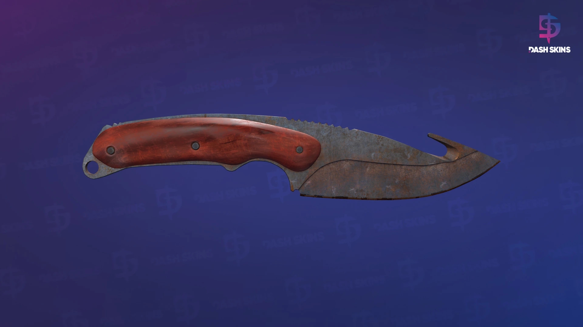 ★ Gut Knife | Rust Coat (Battle-Scarred) Screenshot Playside