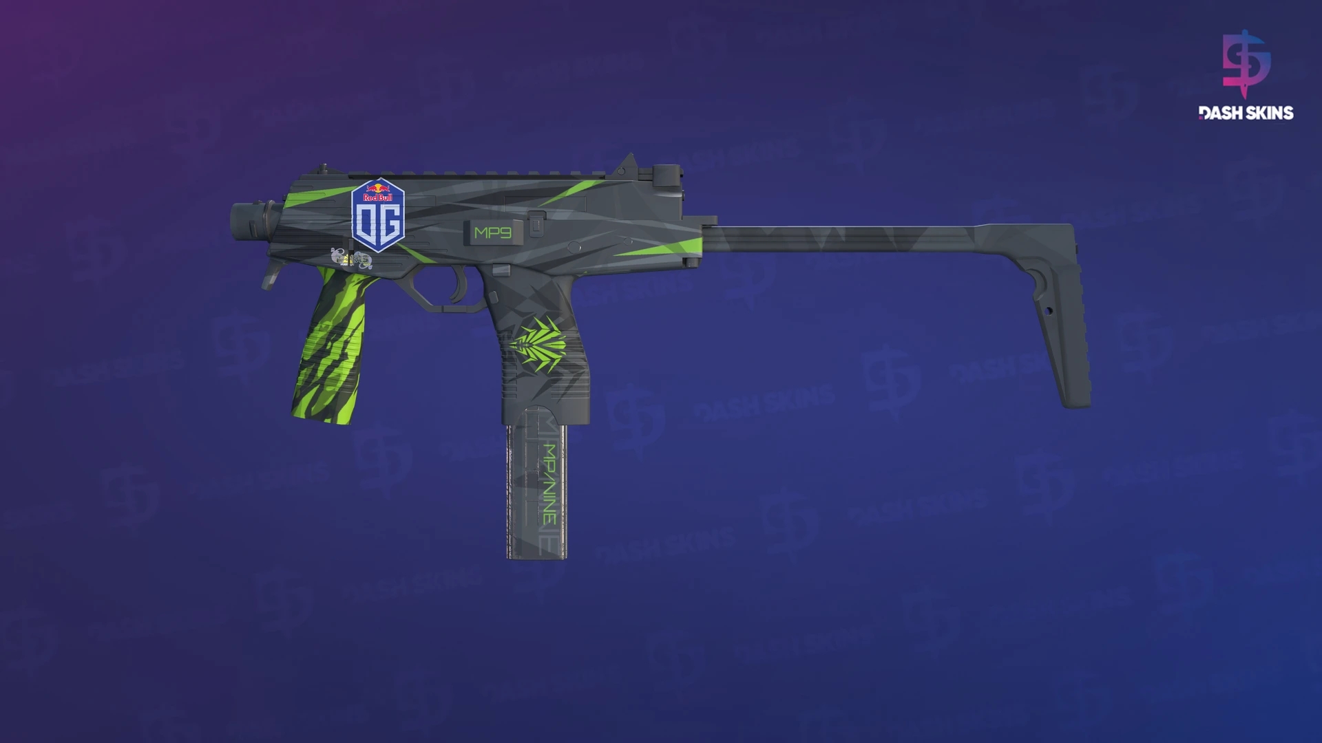 MP9 | Deadly Poison (Factory New) Screenshot Playside