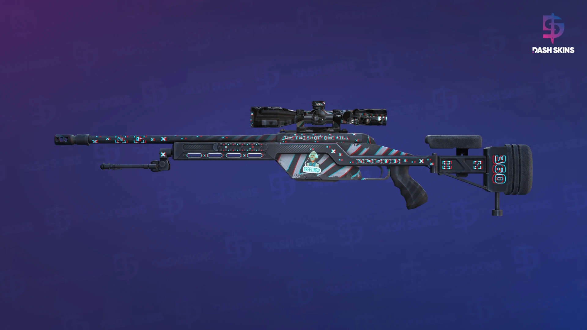 SSG 08 | Parallax (Field-Tested) Screenshot Playside