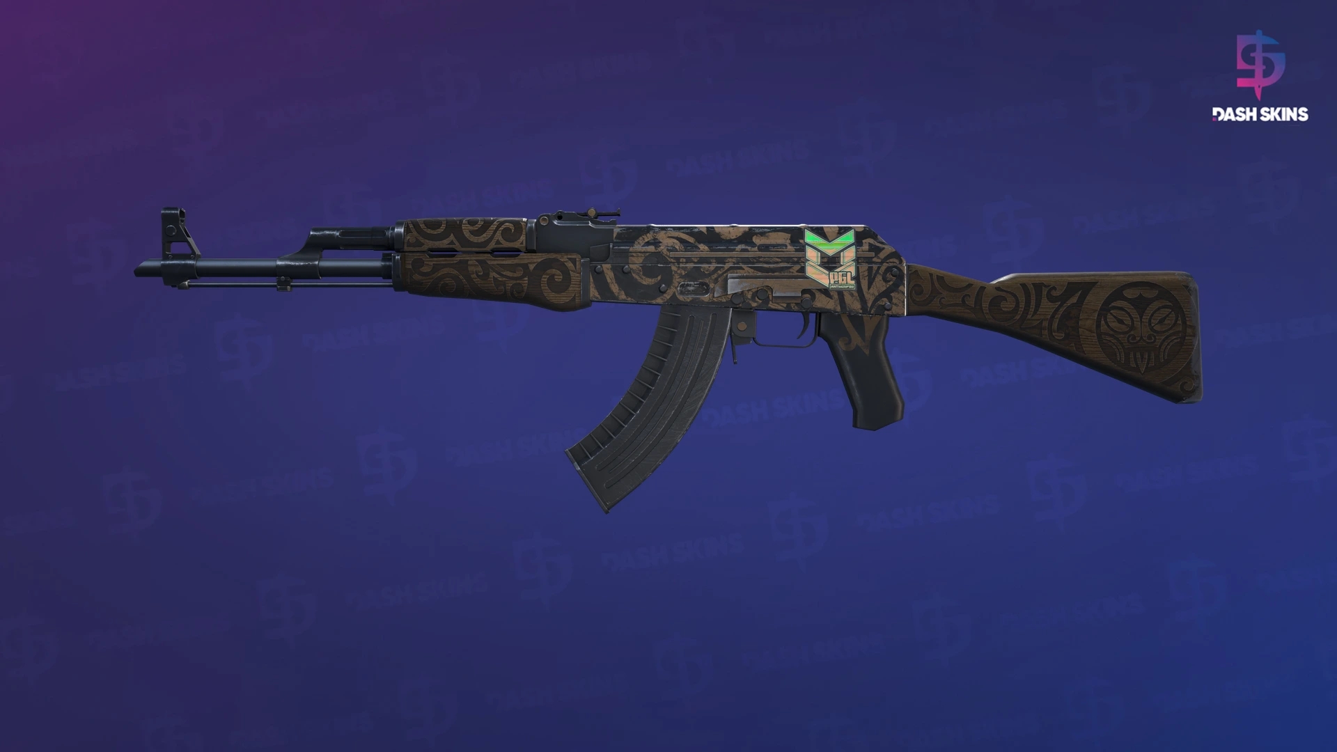 AK-47 | Uncharted (Field-Tested) Screenshot Playside