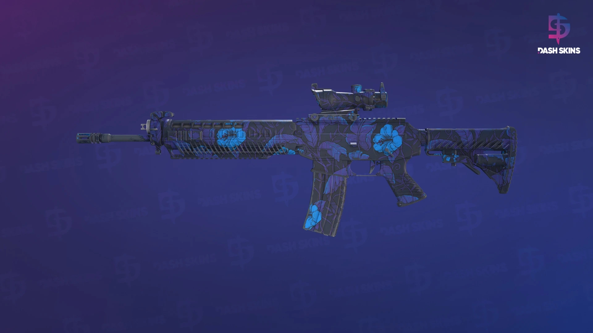 SG 553 | Aloha (Field-Tested) Screenshot Playside