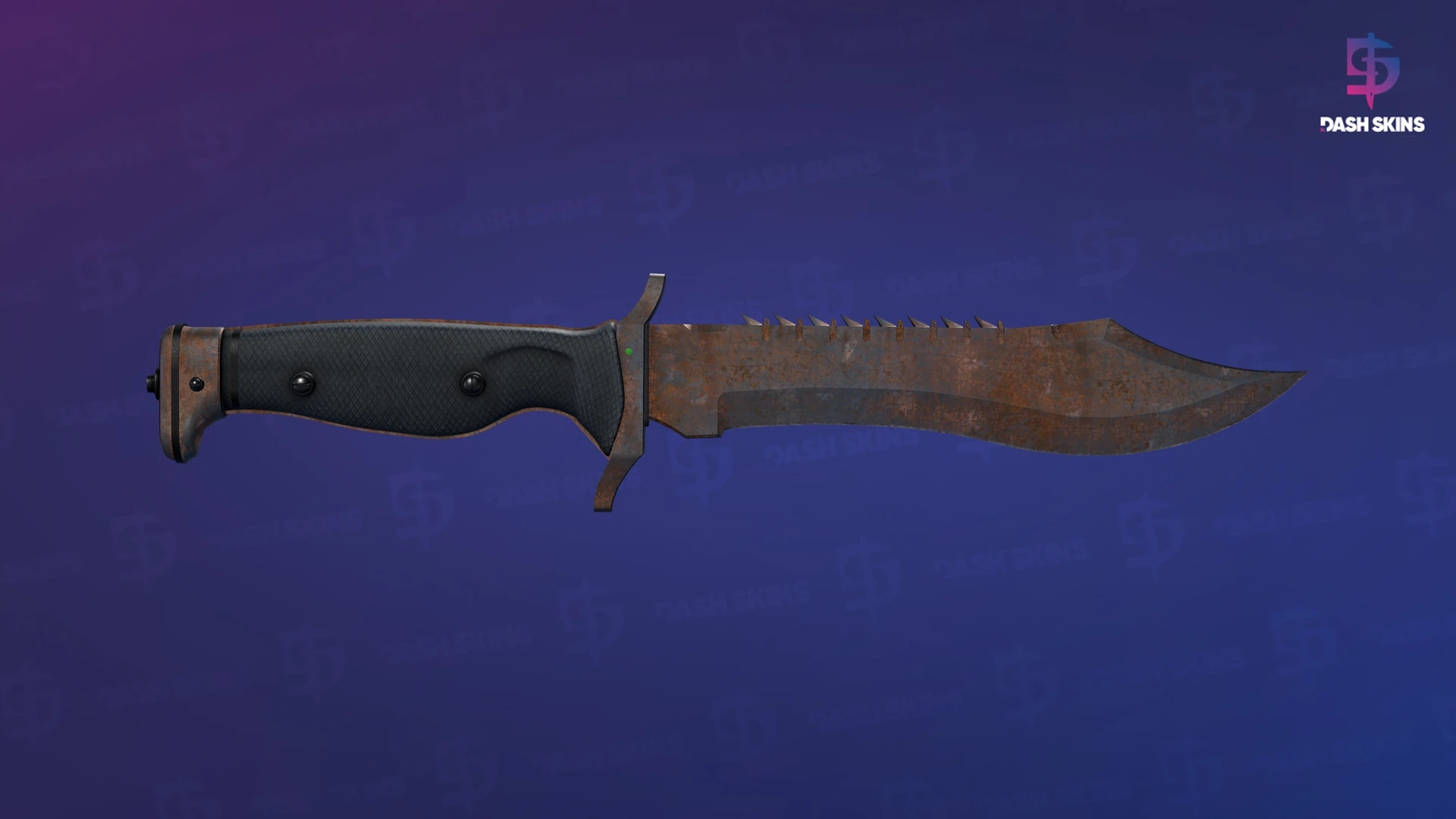 ★ Bowie Knife | Rust Coat (Battle-Scarred) Screenshot Playside