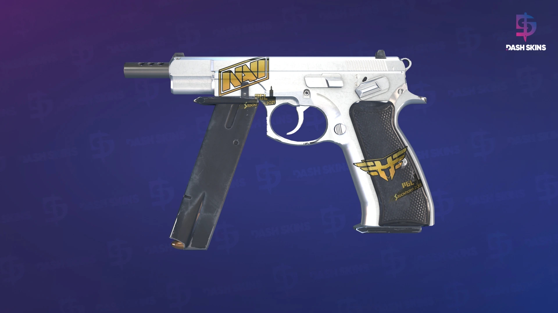 Souvenir CZ75-Auto | Silver (Factory New) Screenshot Playside