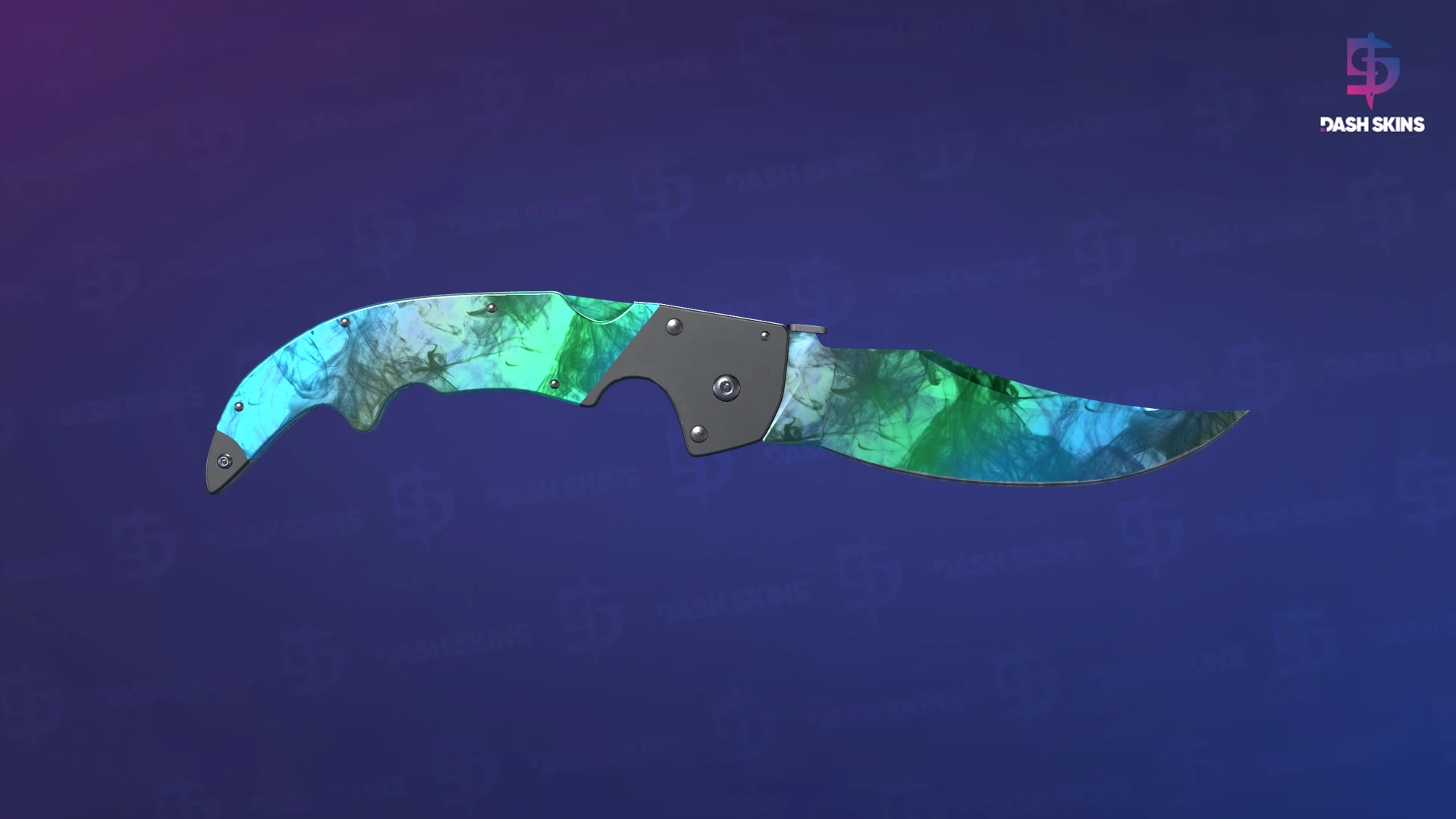 ★ Falchion Knife | Gamma Doppler (Factory New) - Phase 3 Screenshot Playside