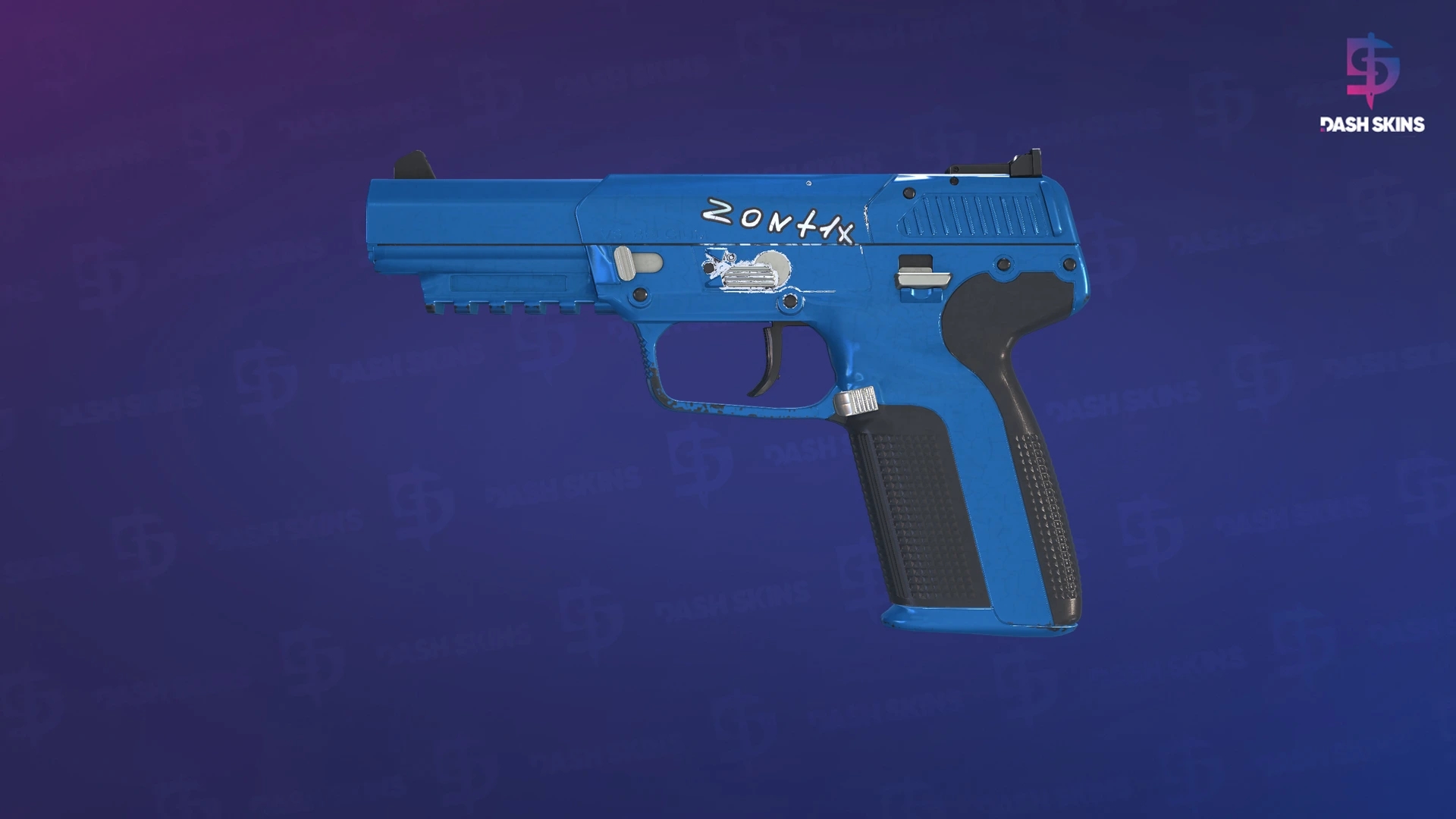 Five-SeveN | Sky Blue (Factory New) Screenshot Playside